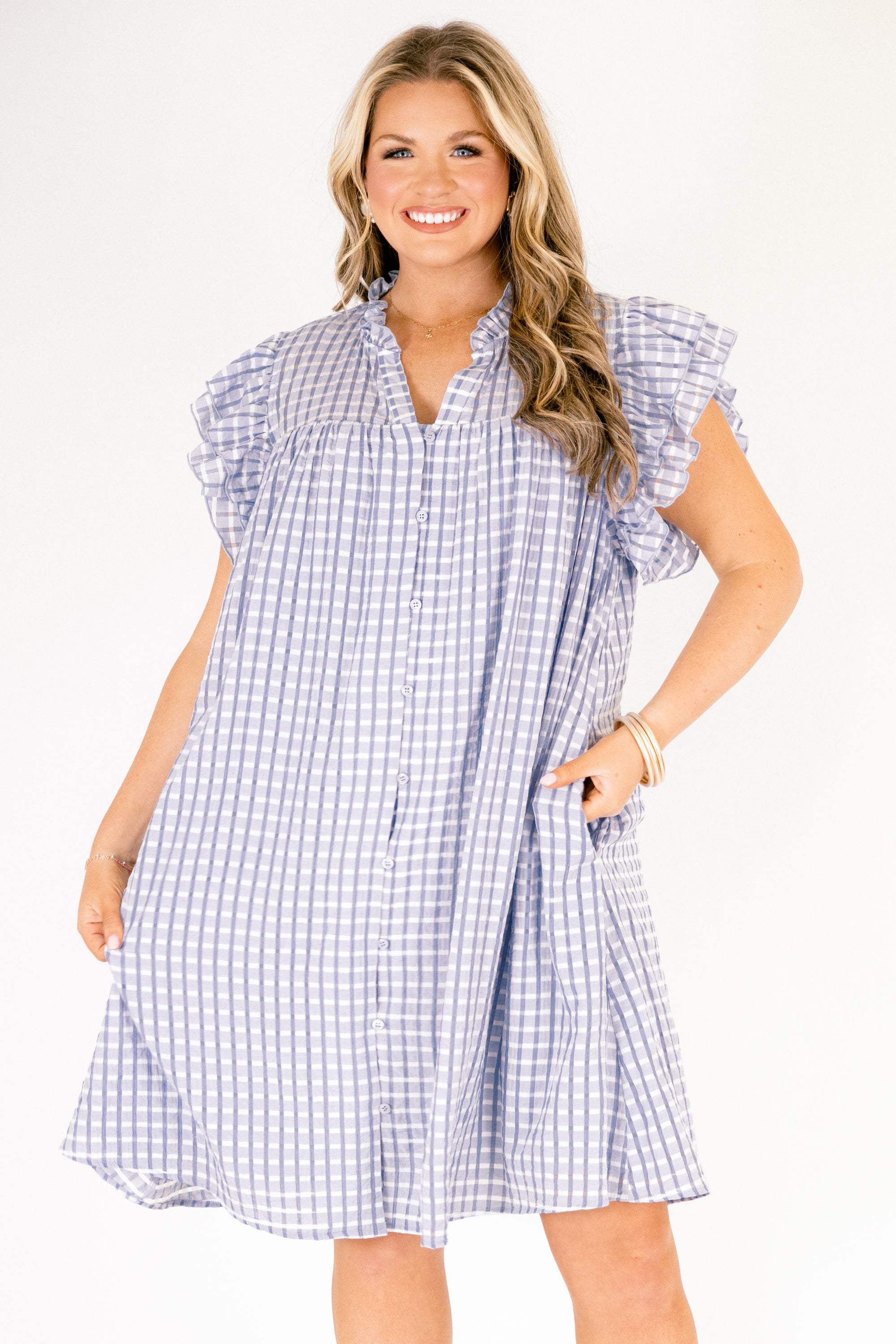 Life's Pretty Sweet Dress, Baby Blue