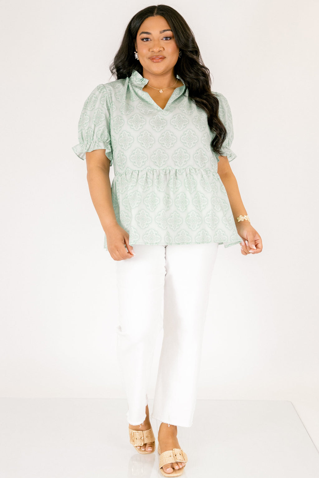 Life With You Top, Green