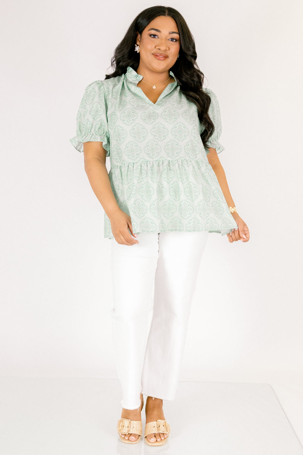 Life With You Top, Green