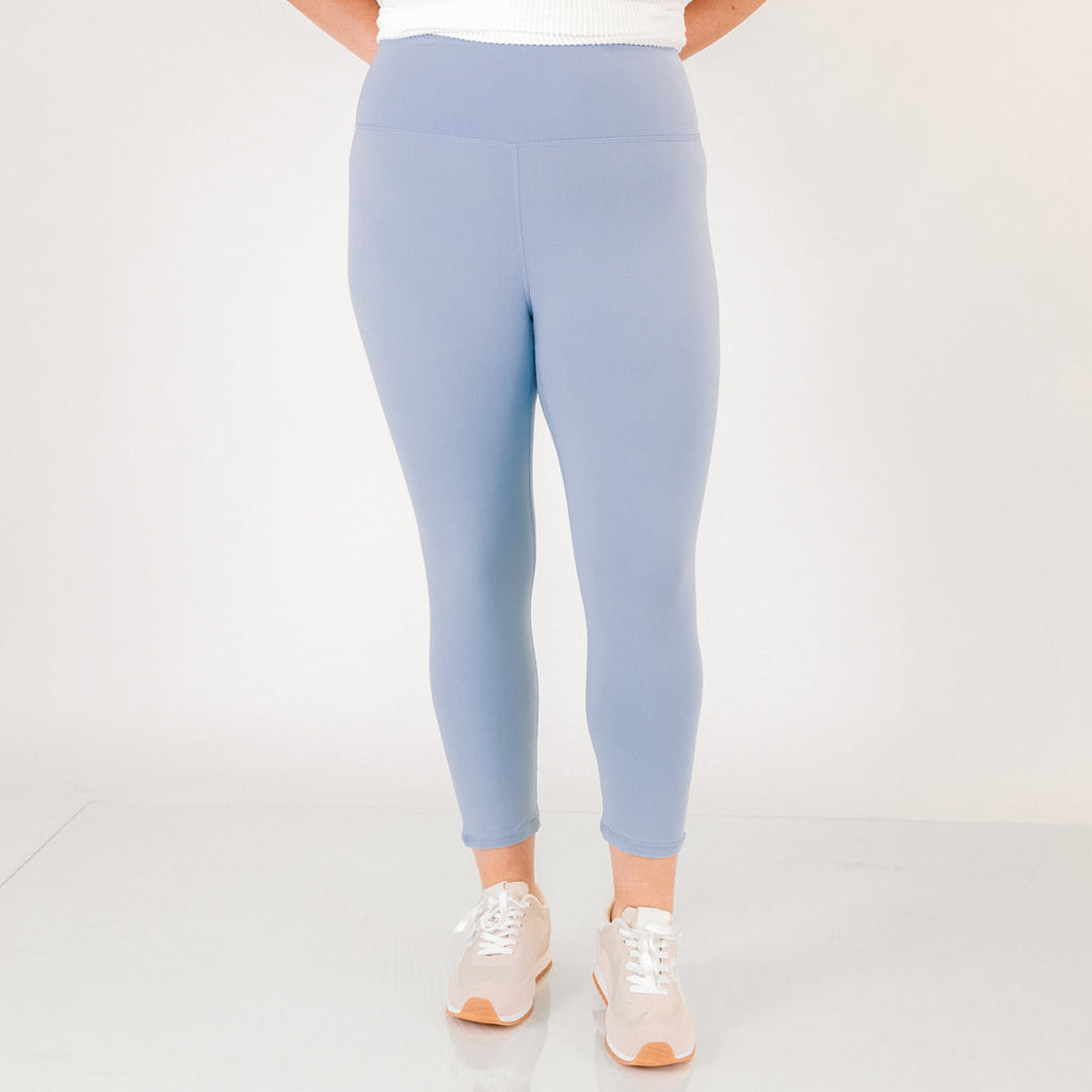 Life Has Changed Leggings, Light Blue