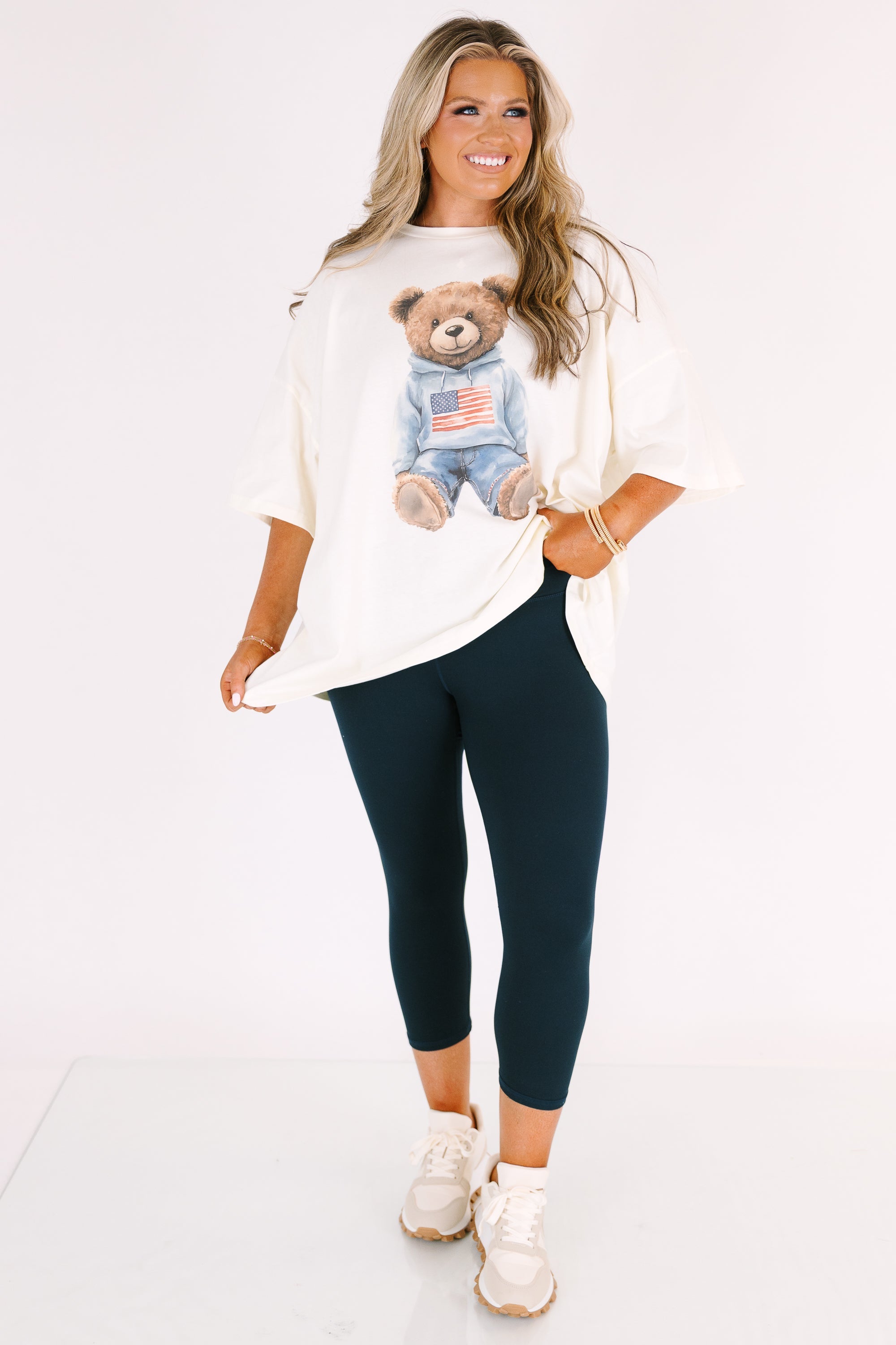 Life Has Changed Leggings, Nocturnal Navy
