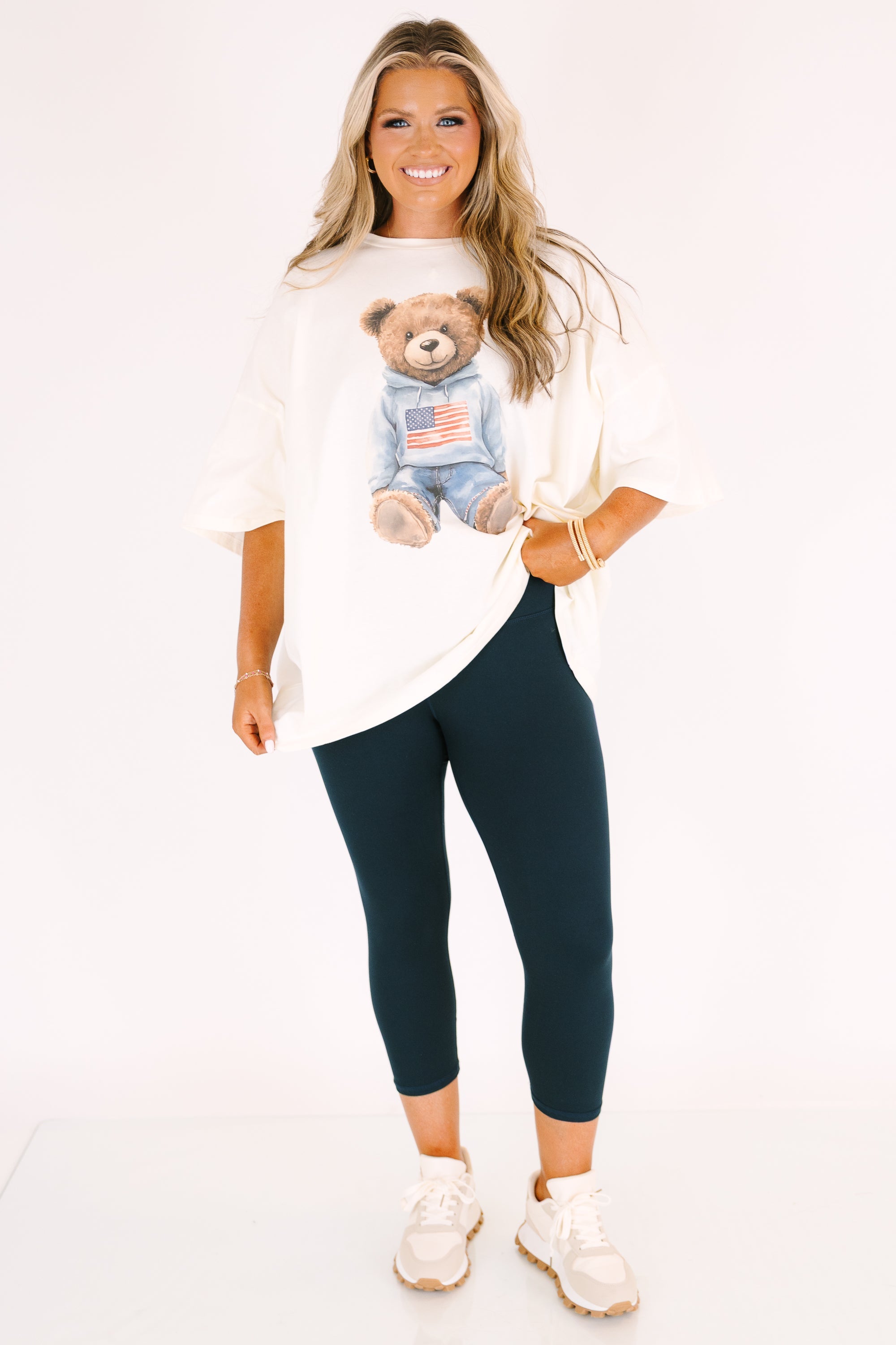 Life Has Changed Leggings, Nocturnal Navy