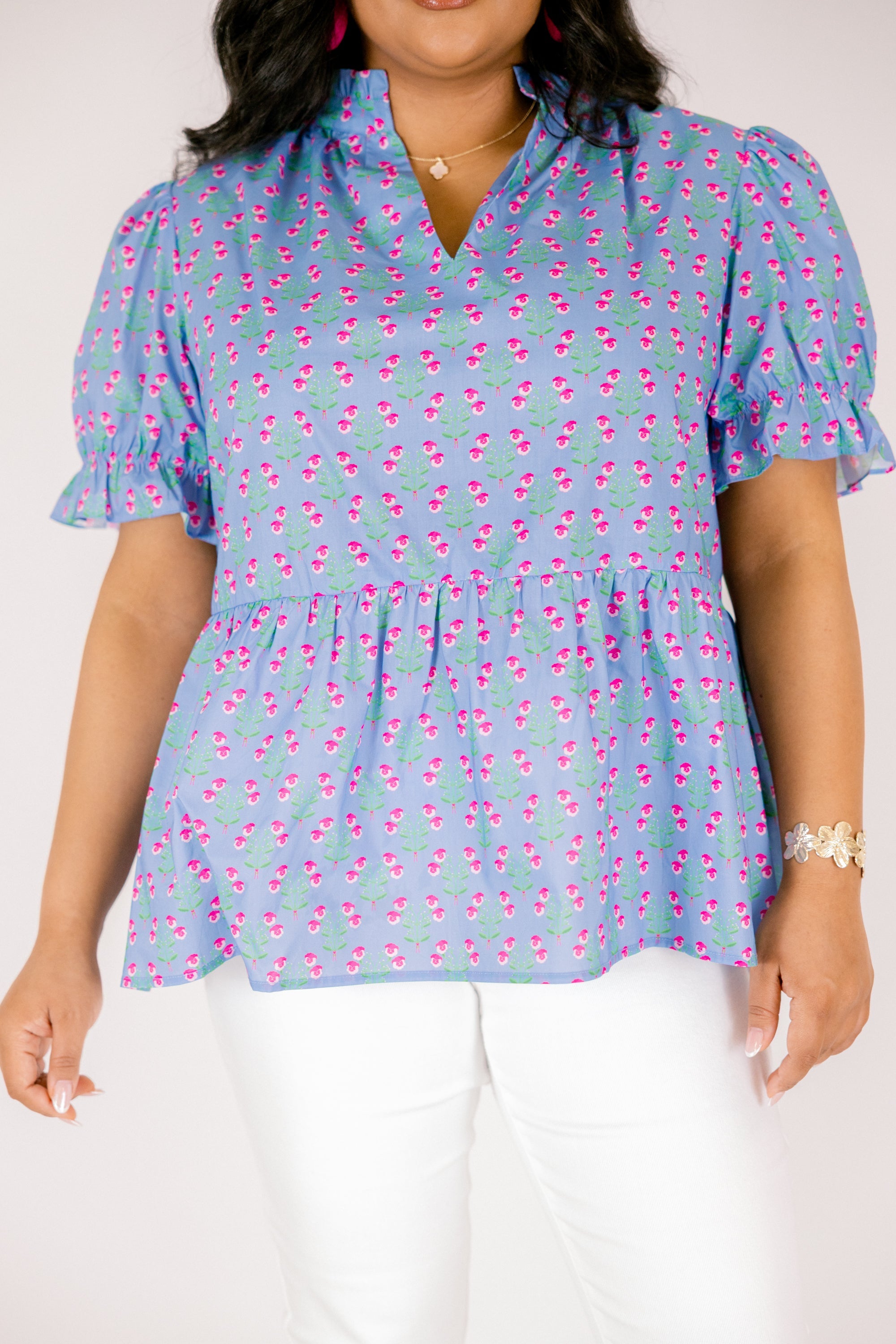 Life With You Top, Blue