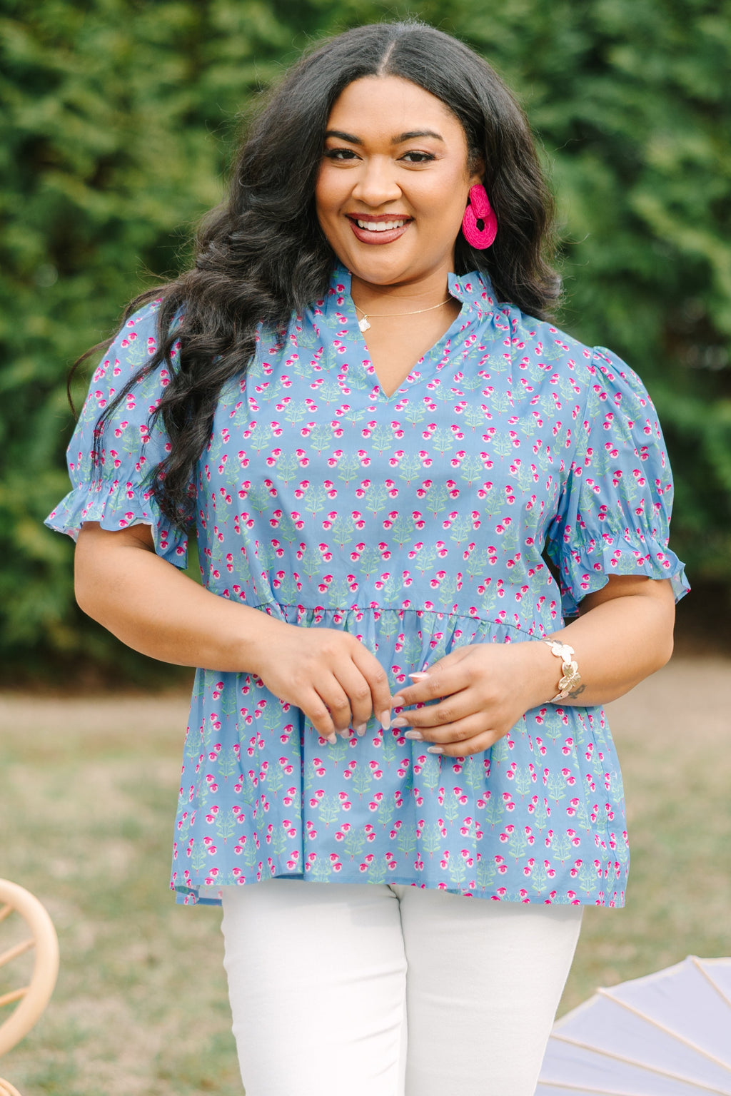 Life With You Top, Blue