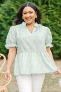 Life With You Top, Green