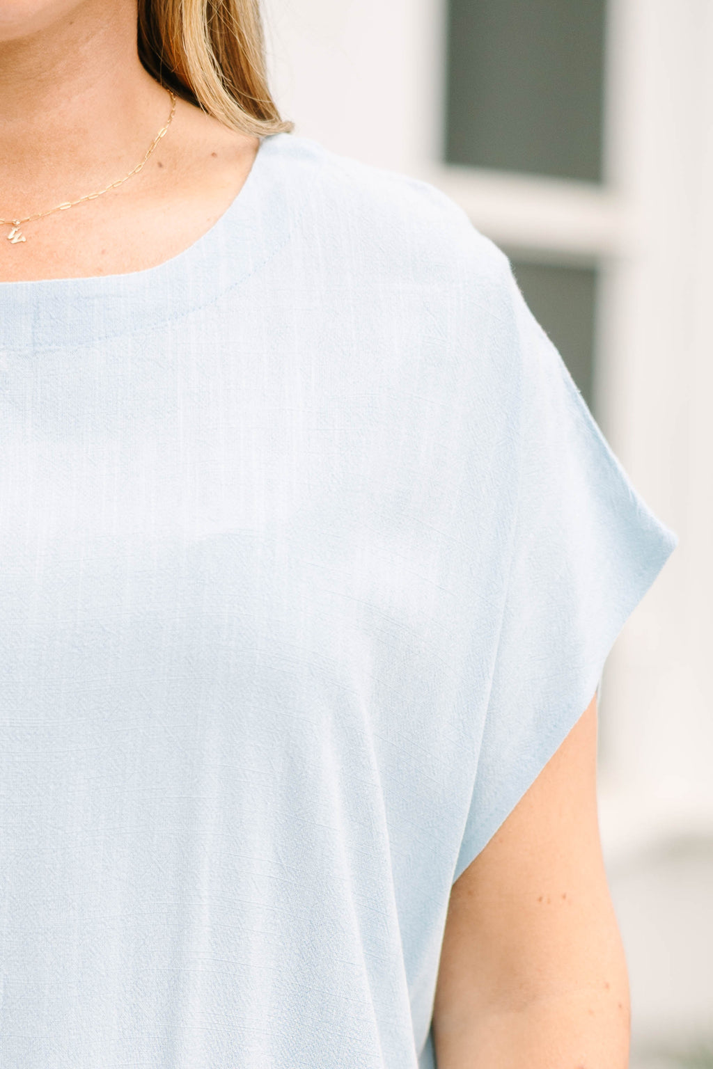 Limitless Time Top, Light Blue