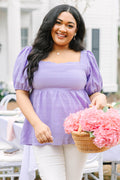 Live A Little Top, Purple