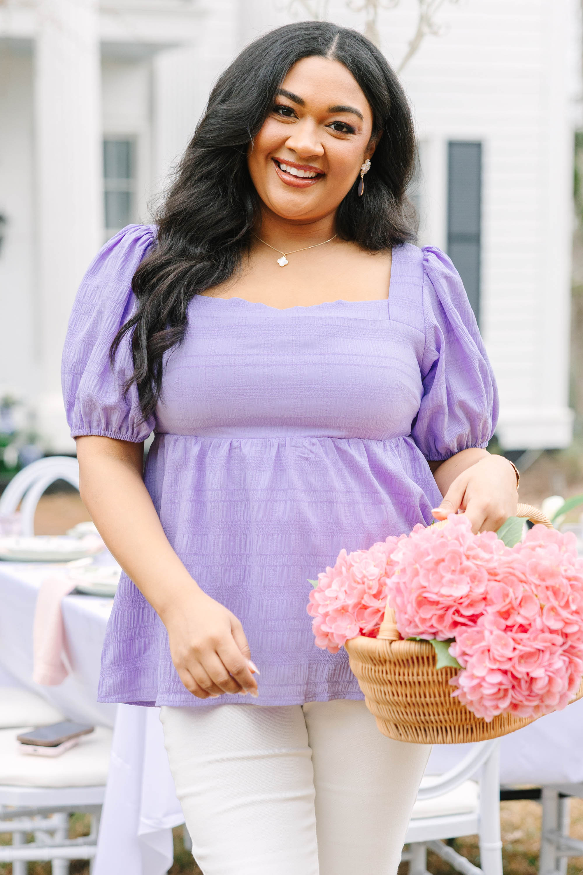 Live A Little Top, Purple