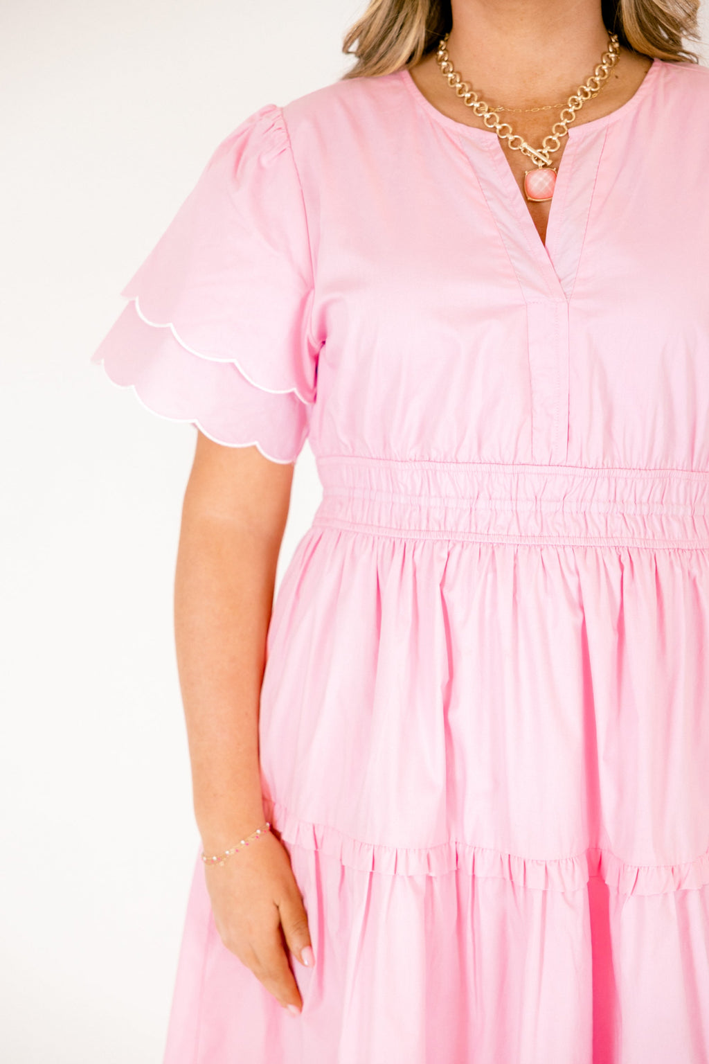 Living For The Classics Dress, Pink