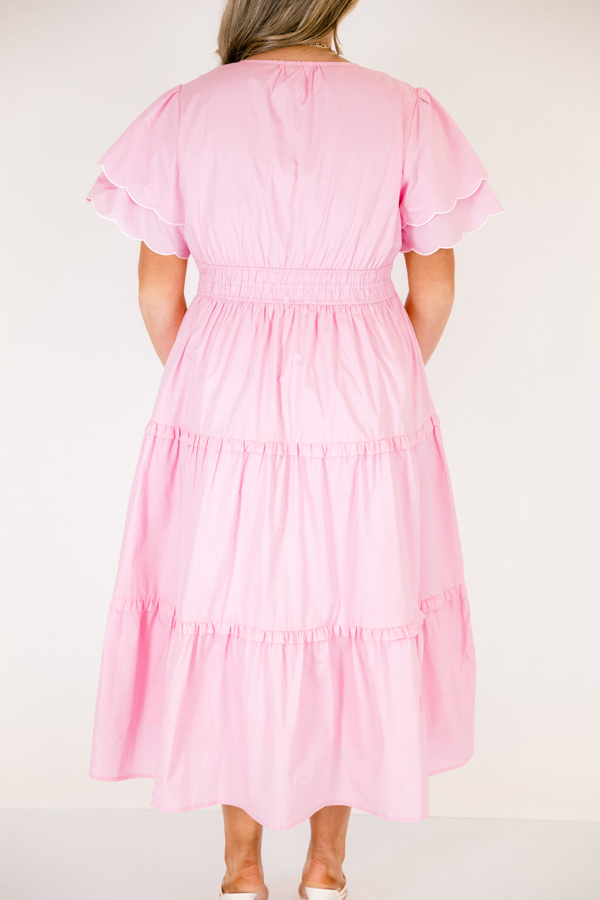 Living For The Classics Dress, Pink