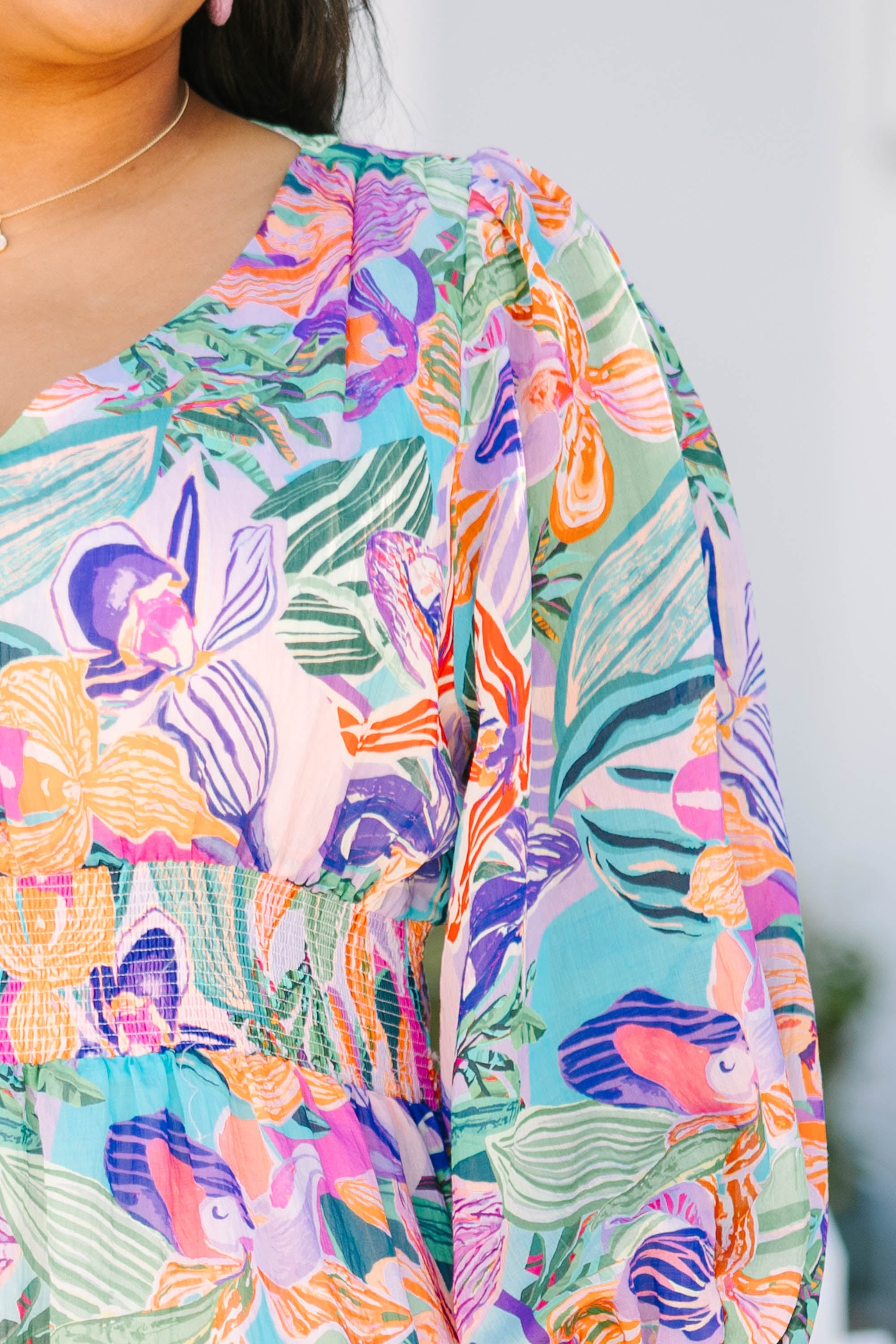 Lost In The Sunlight Dress, Pink