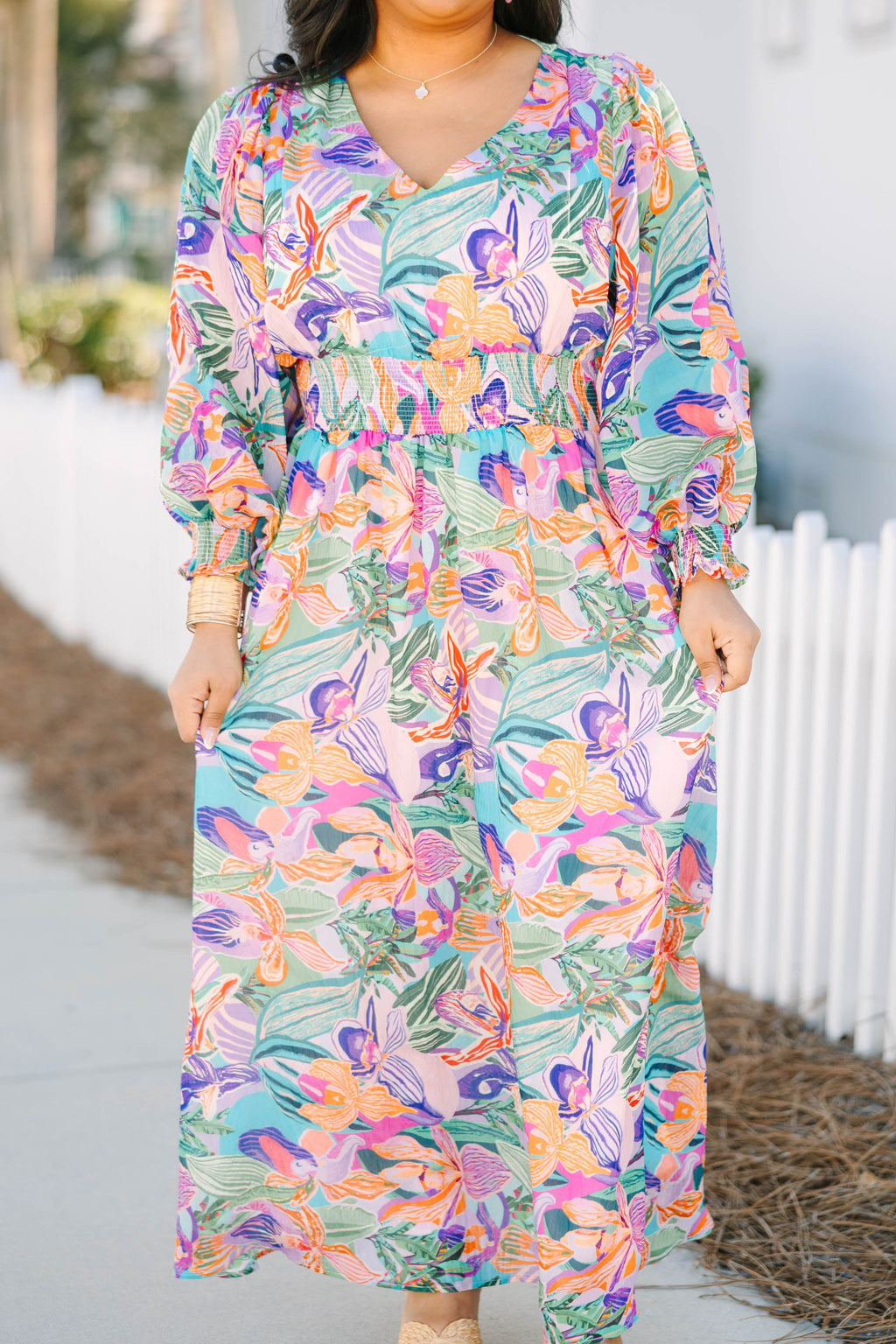 Lost In The Sunlight Dress, Pink