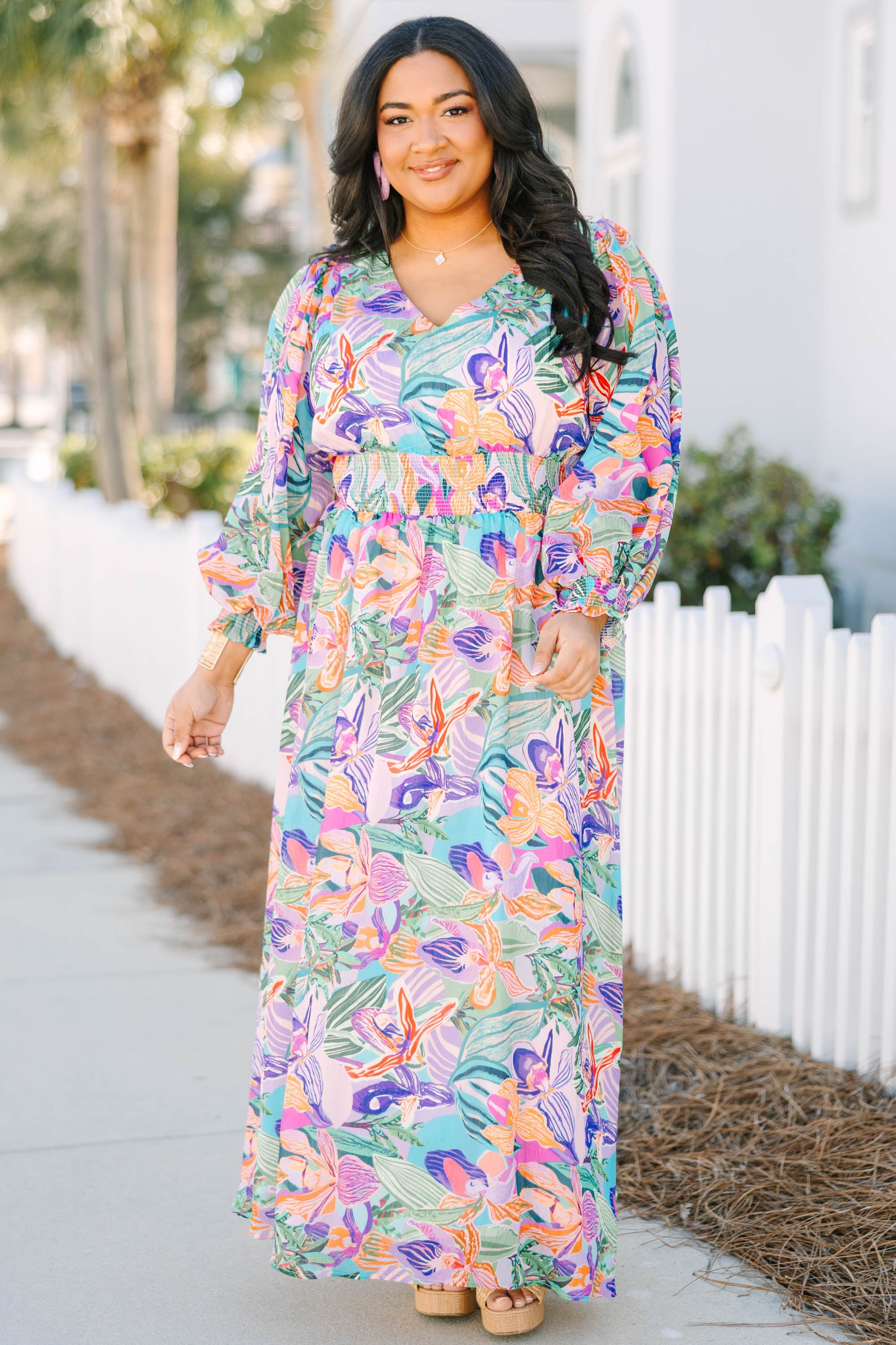 Lost In The Sunlight Dress, Pink