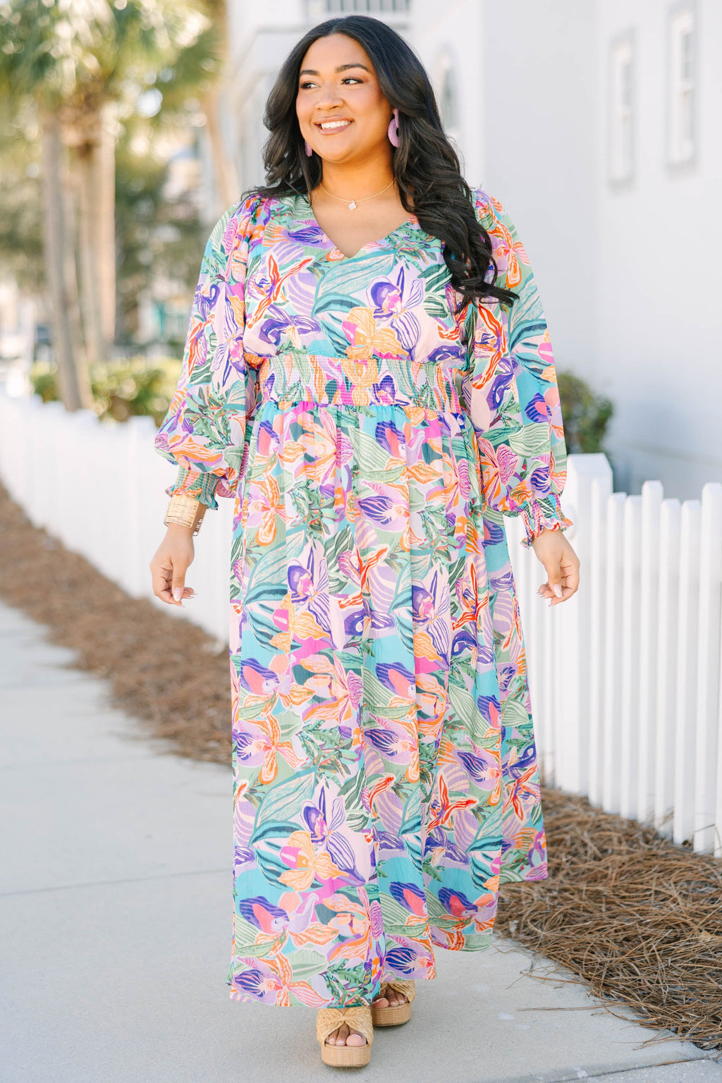Lost In The Sunlight Dress, Pink