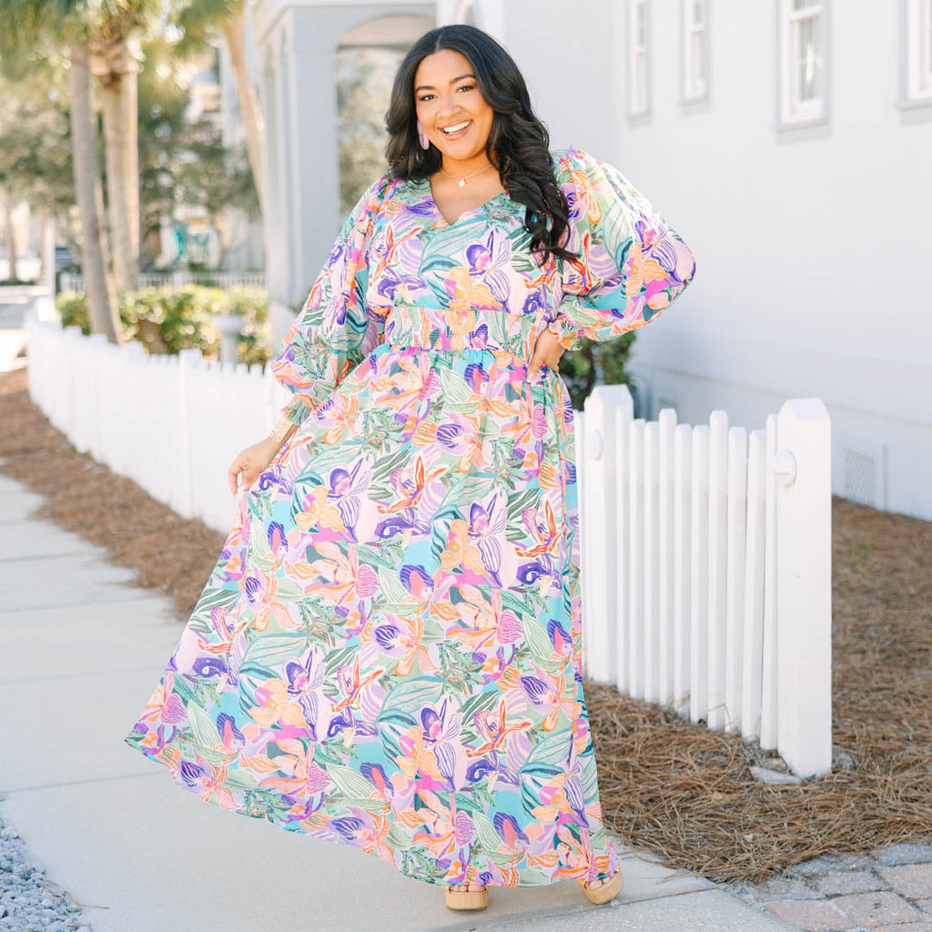 Lost In The Sunlight Dress, Pink