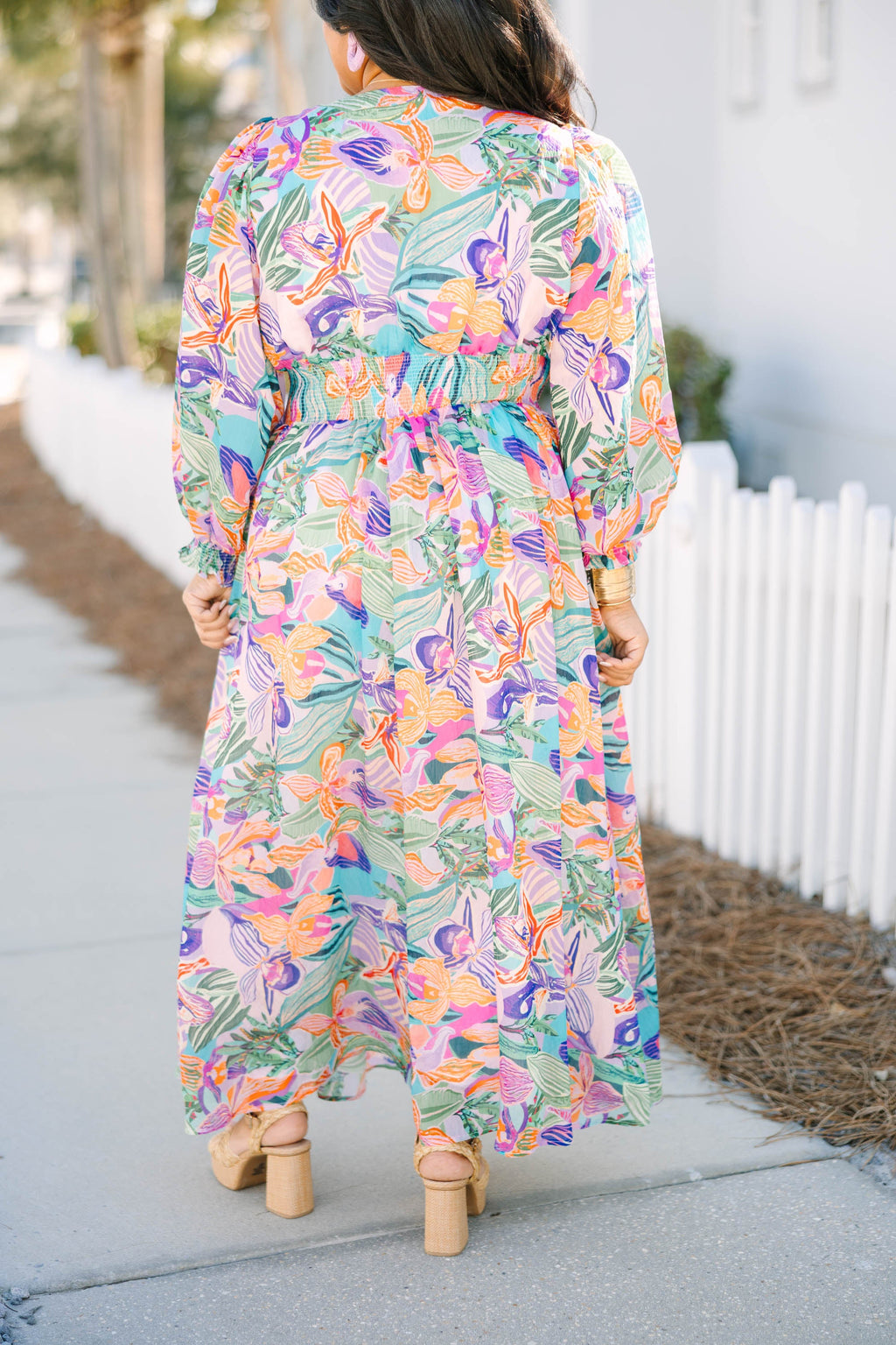 Lost In The Sunlight Dress, Pink