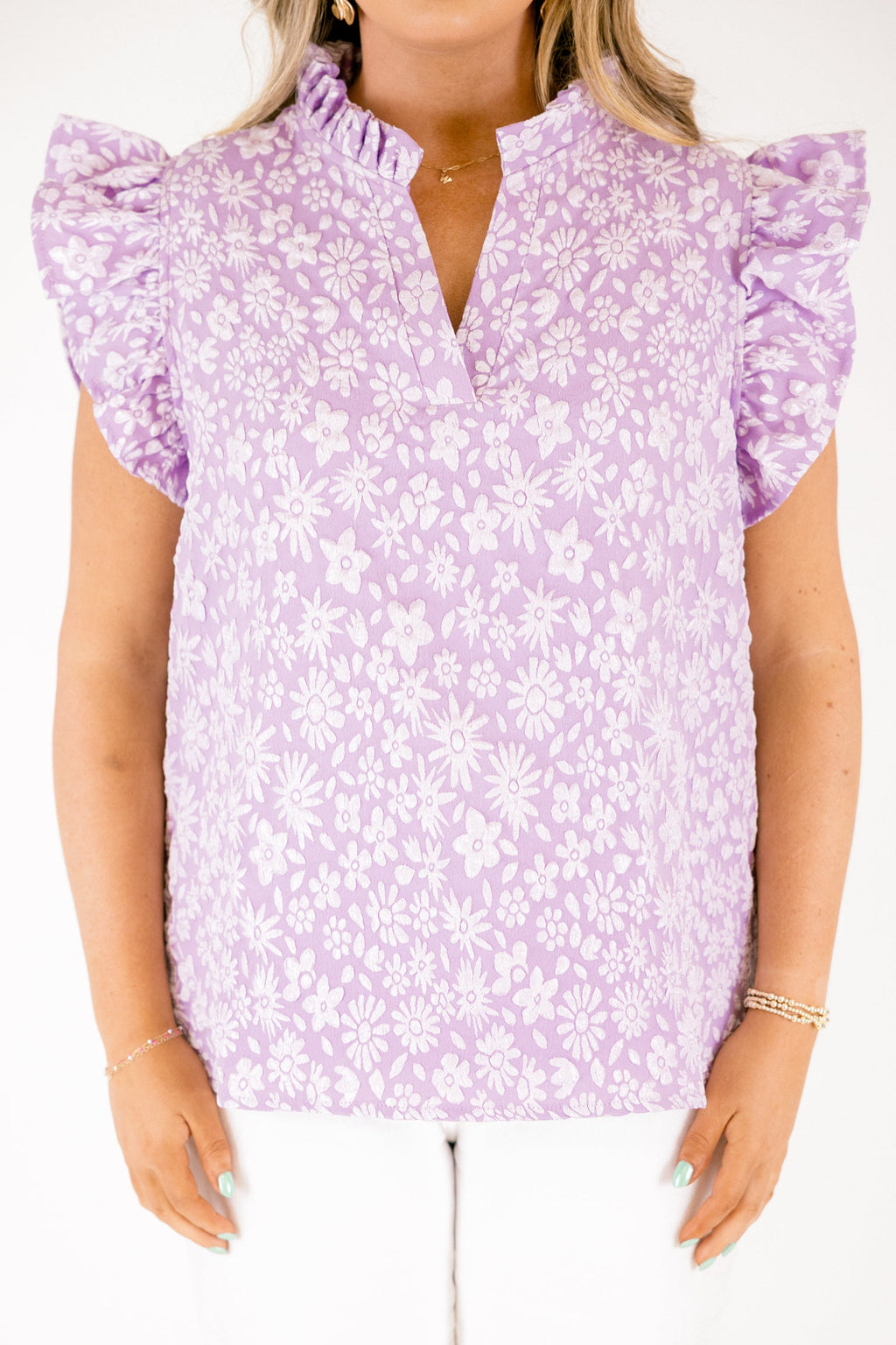 Lost The Chance Top, Purple