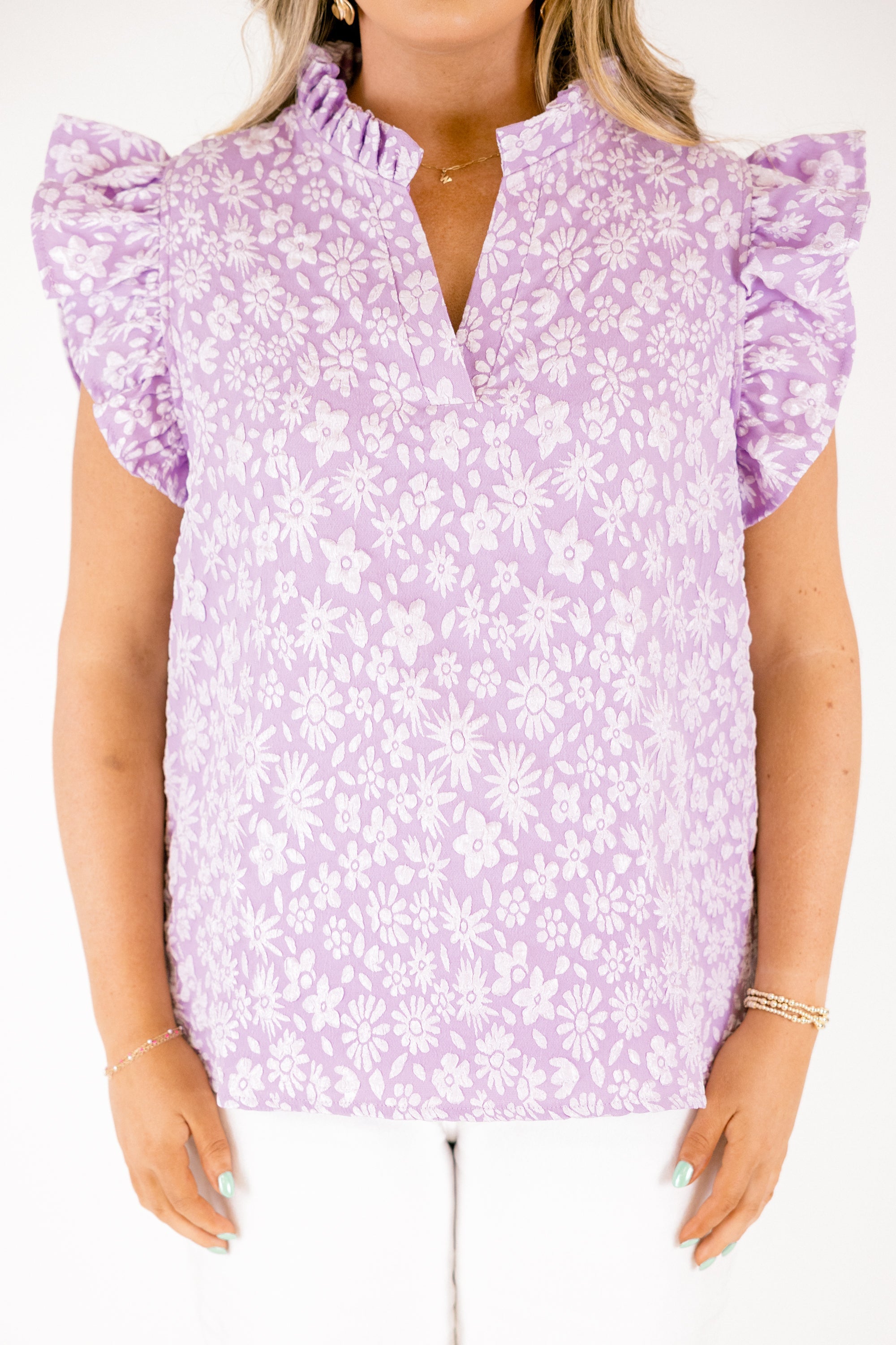 Lost The Chance Top, Purple