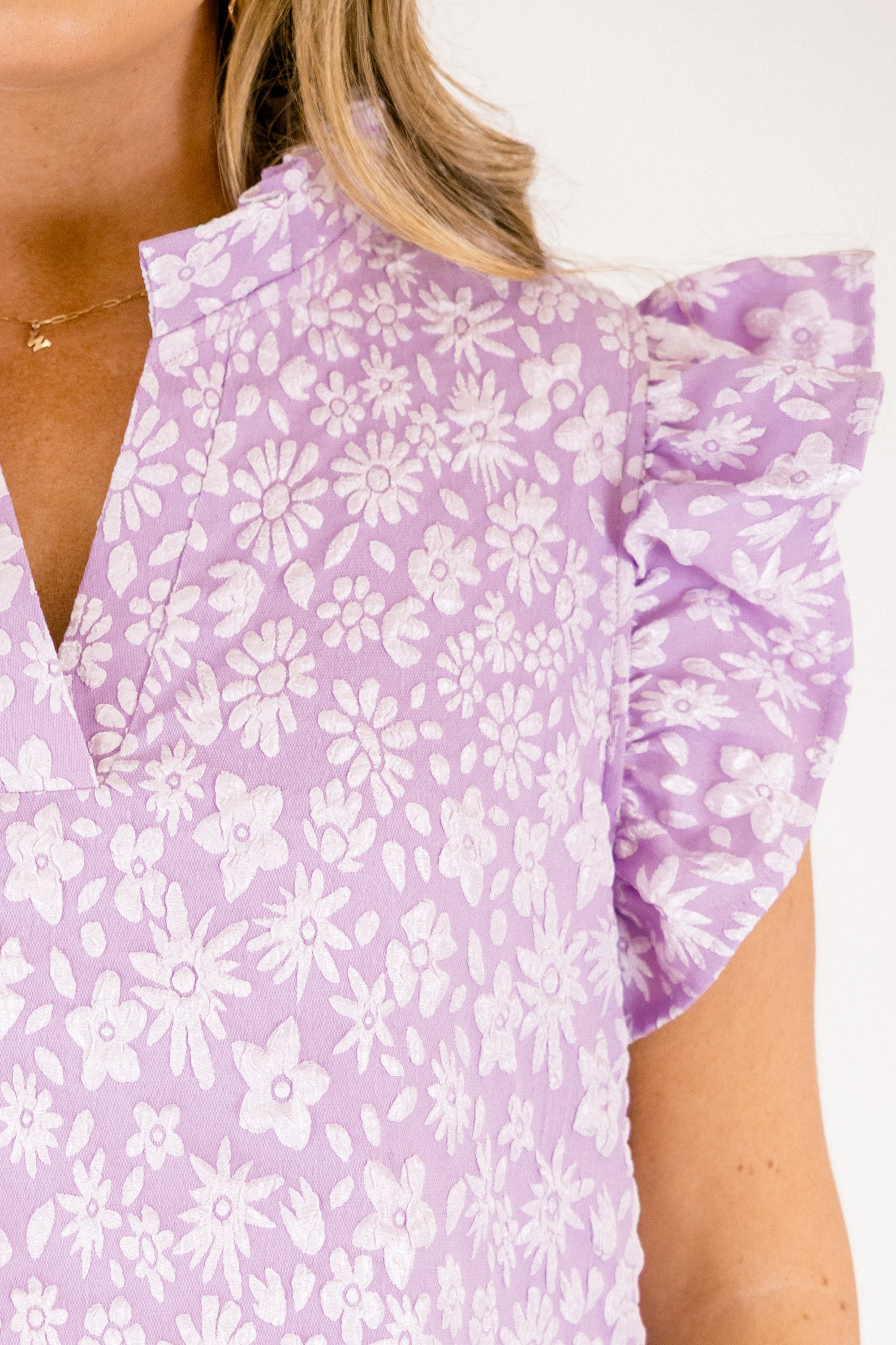 Lost The Chance Top, Purple