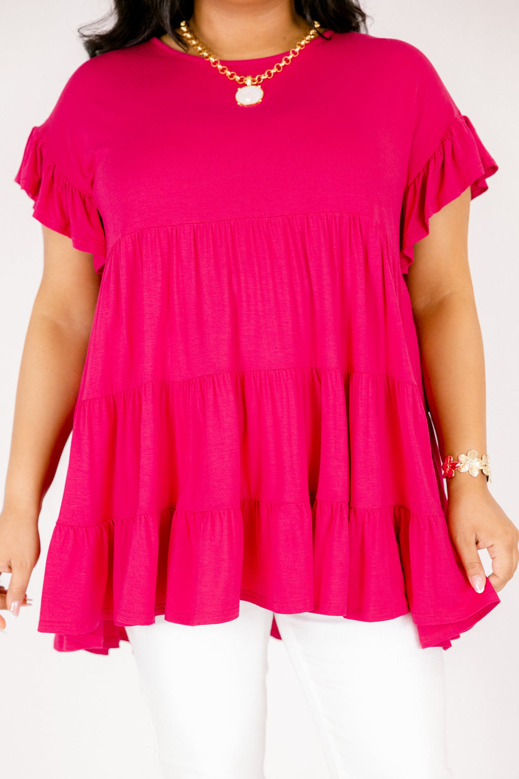 Love And Honey Tunic, Berry