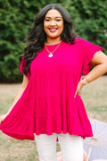 Love And Honey Tunic, Berry