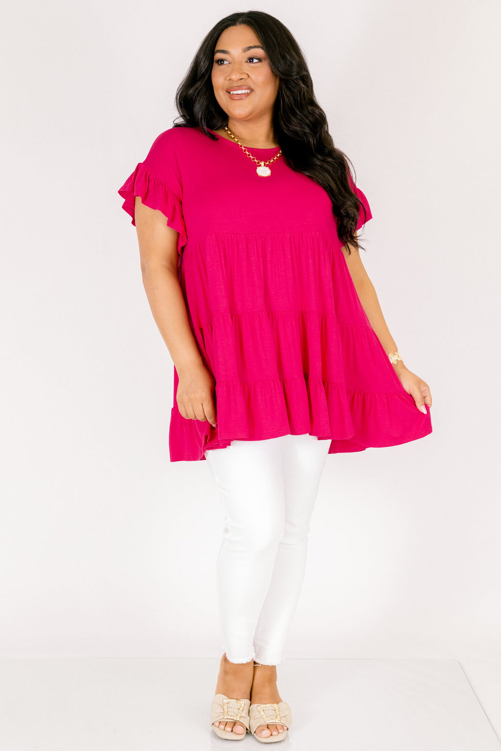 Love And Honey Tunic, Berry