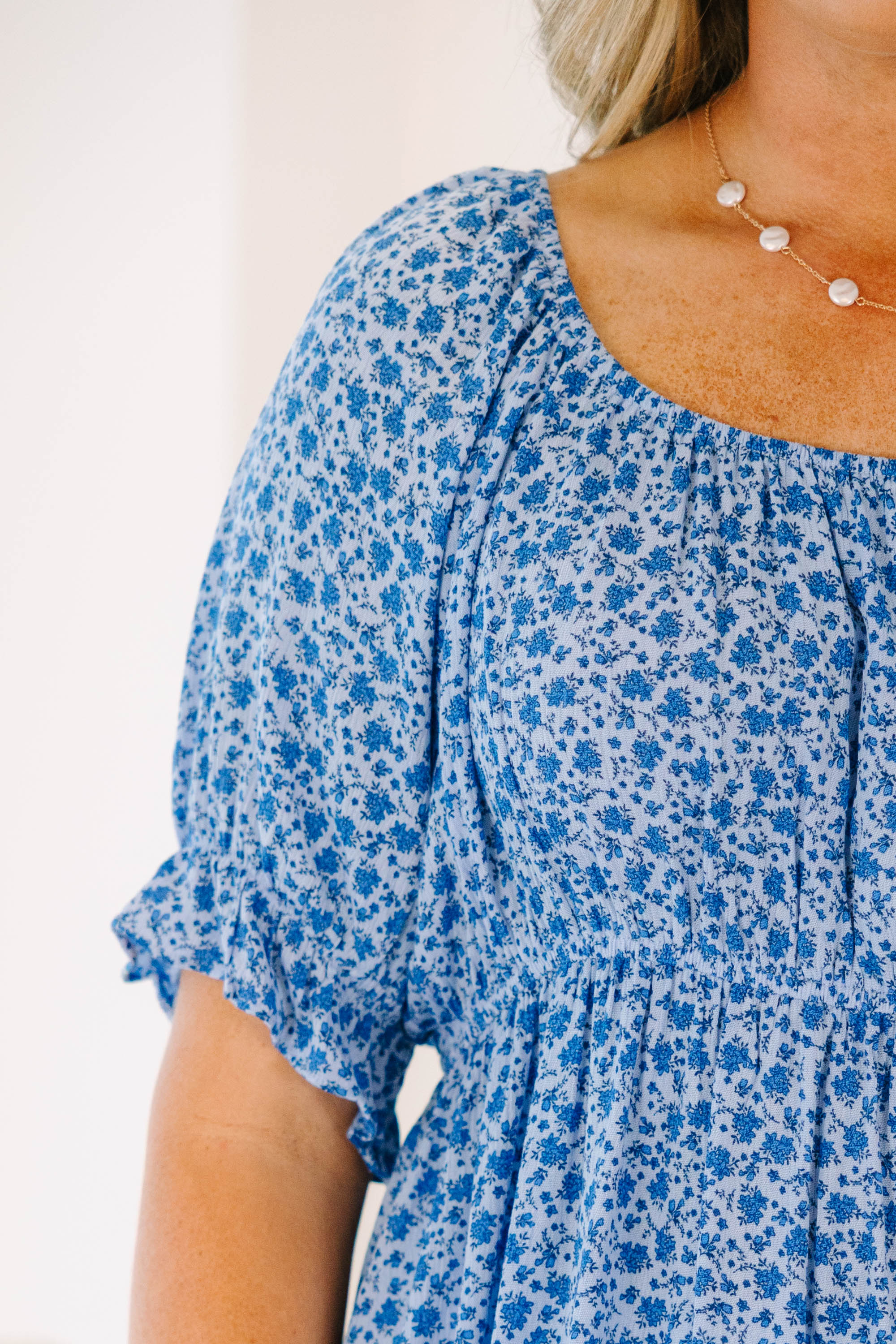 Love In Paris Top, Blue