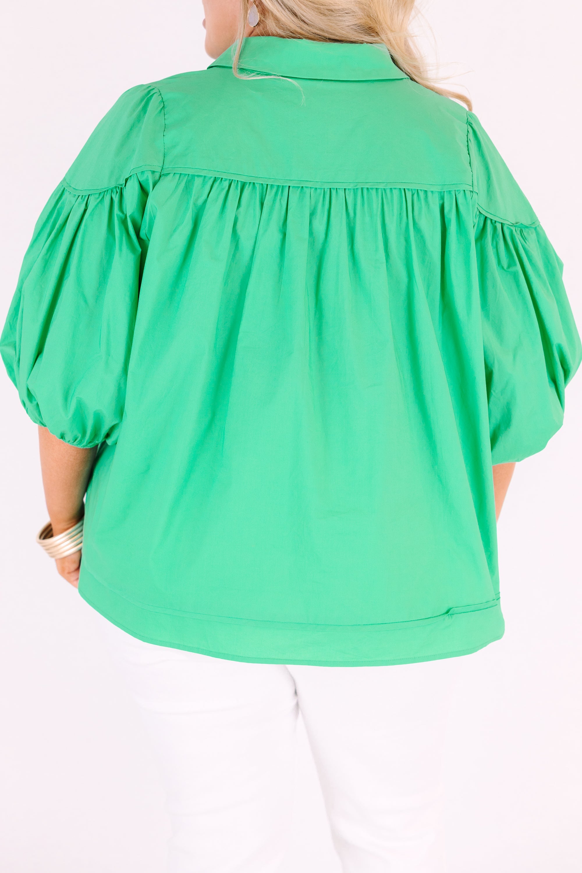 Love Is All Around Blouse, Green