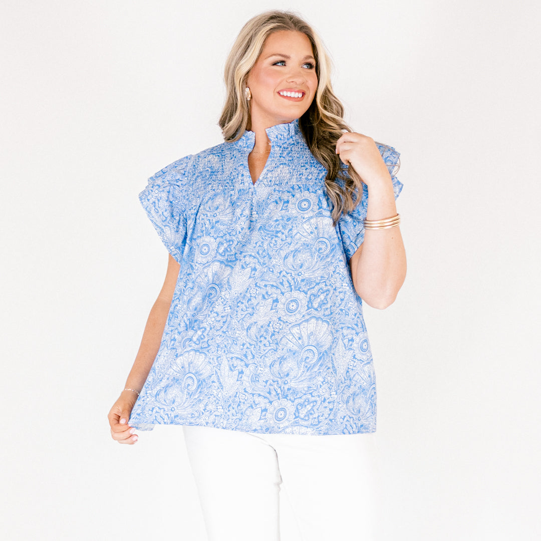 Love Like Mine Top, Blue