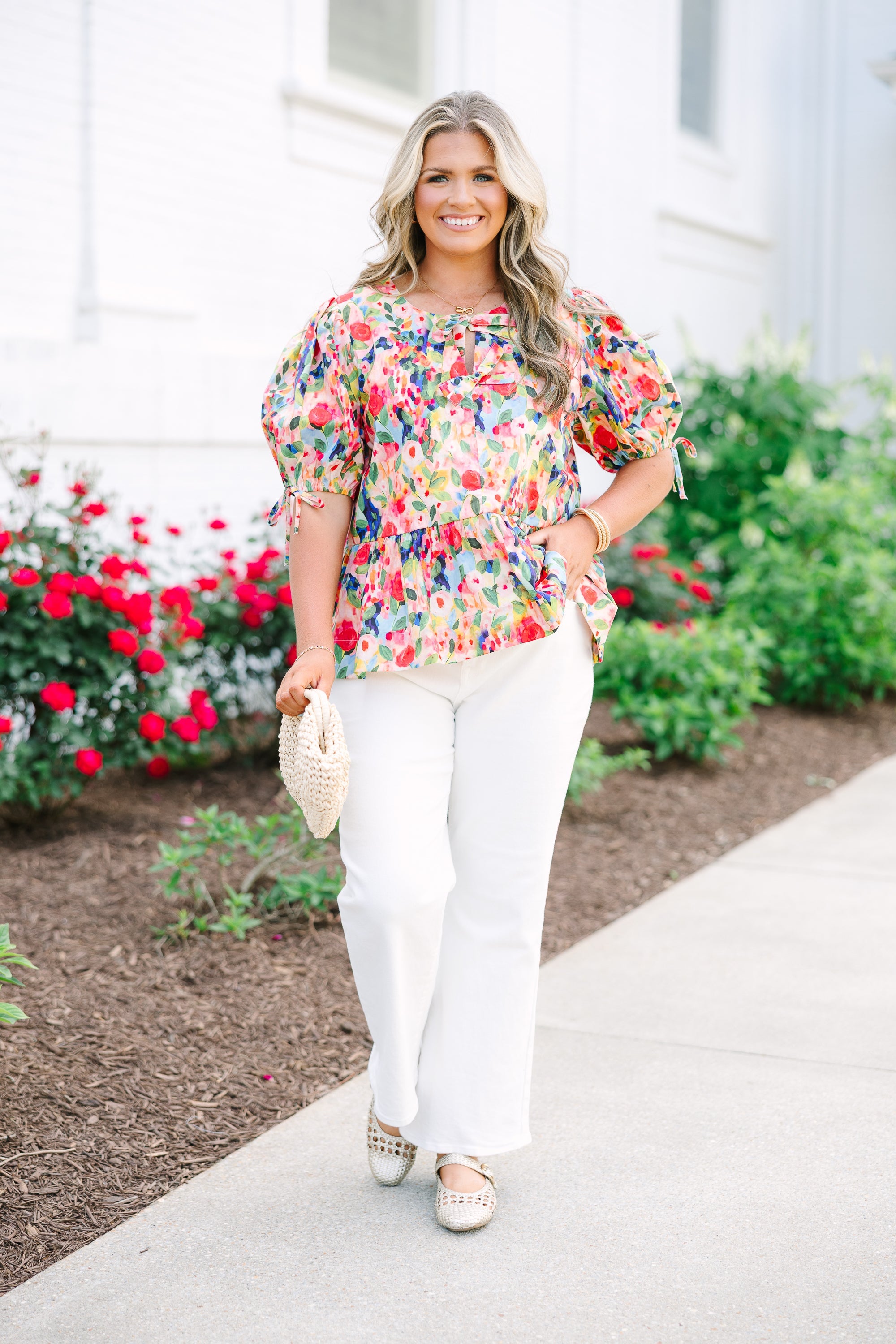 Love Like Yours Top, Pink Floral
