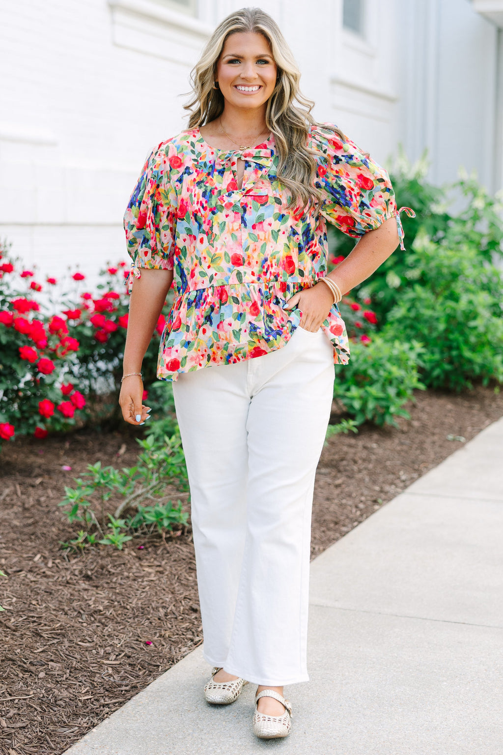 Love Like Yours Top, Pink Floral