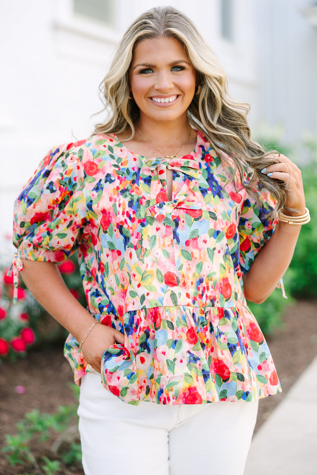 Love Like Yours Top, Pink Floral