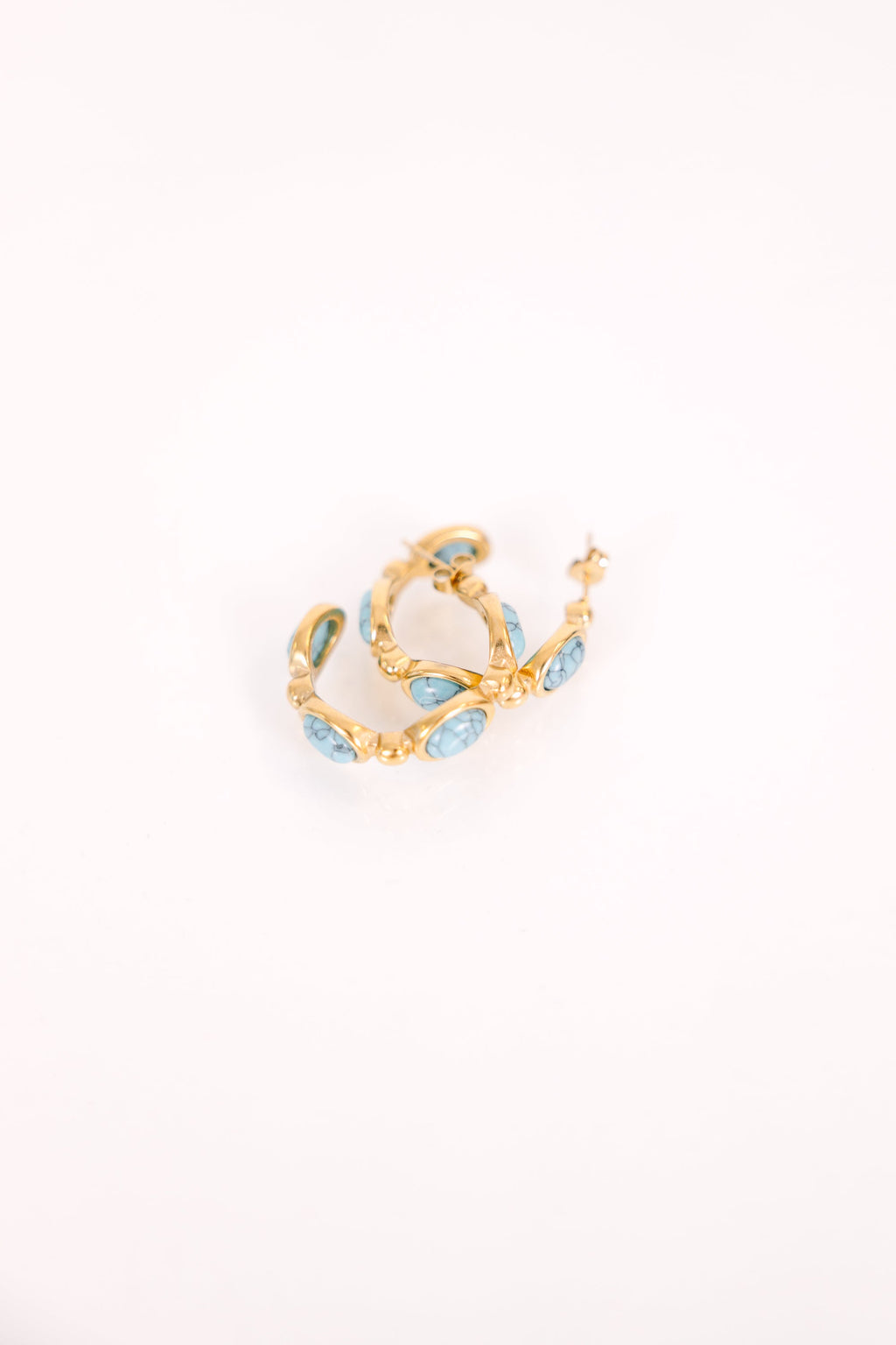 Lovely Life Earrings, Turquoise