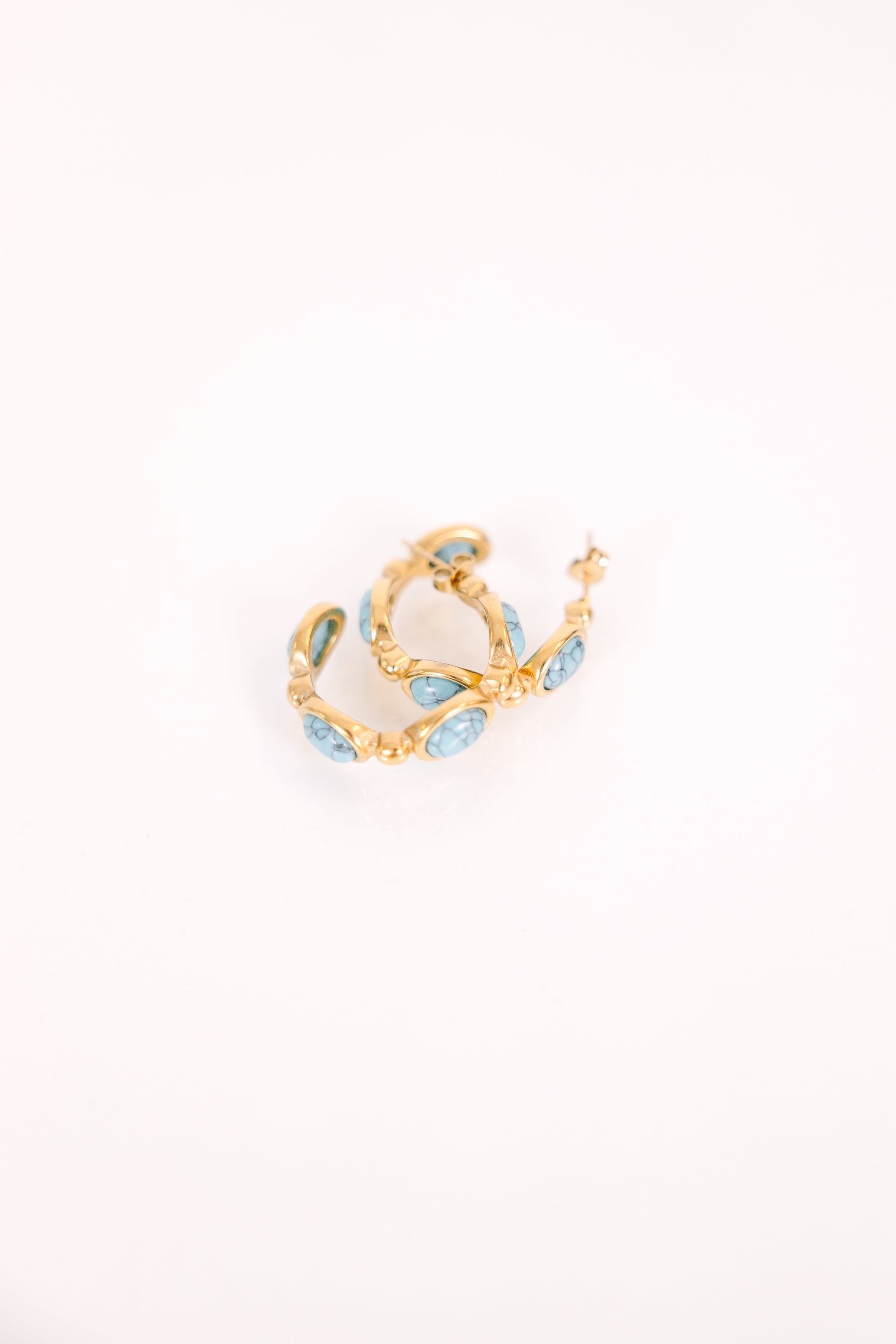 Lovely Life Earrings, Turquoise