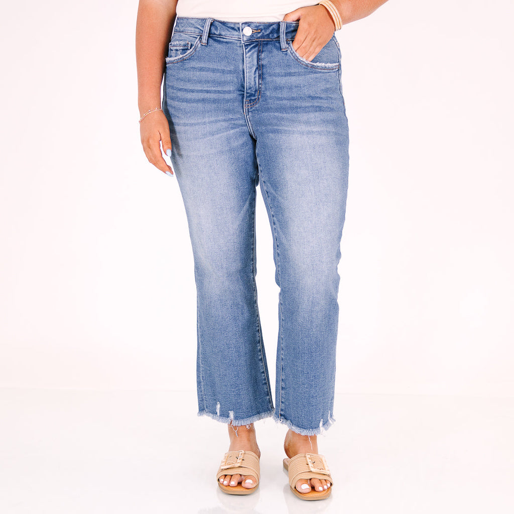 Love To Live Jeans, Medium Wash