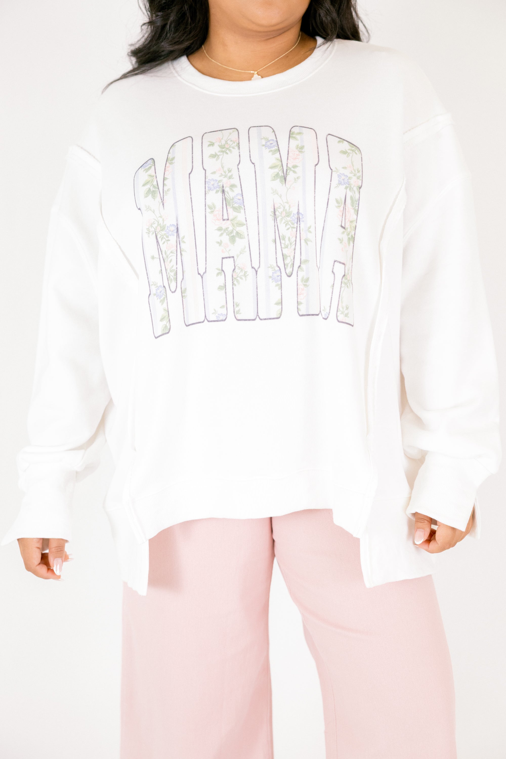 Love Your Mom Comfy Crew, Ivory