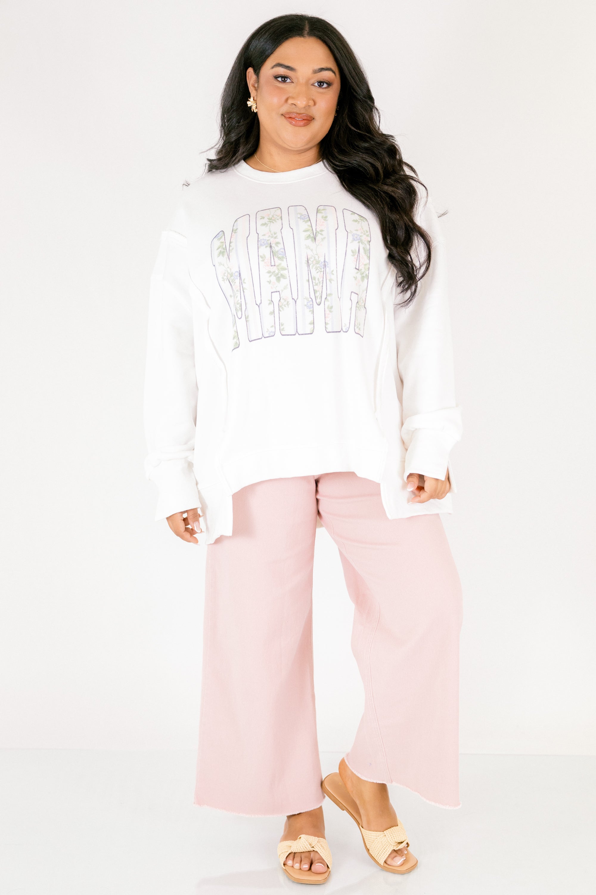 Love Your Mom Comfy Crew, Ivory