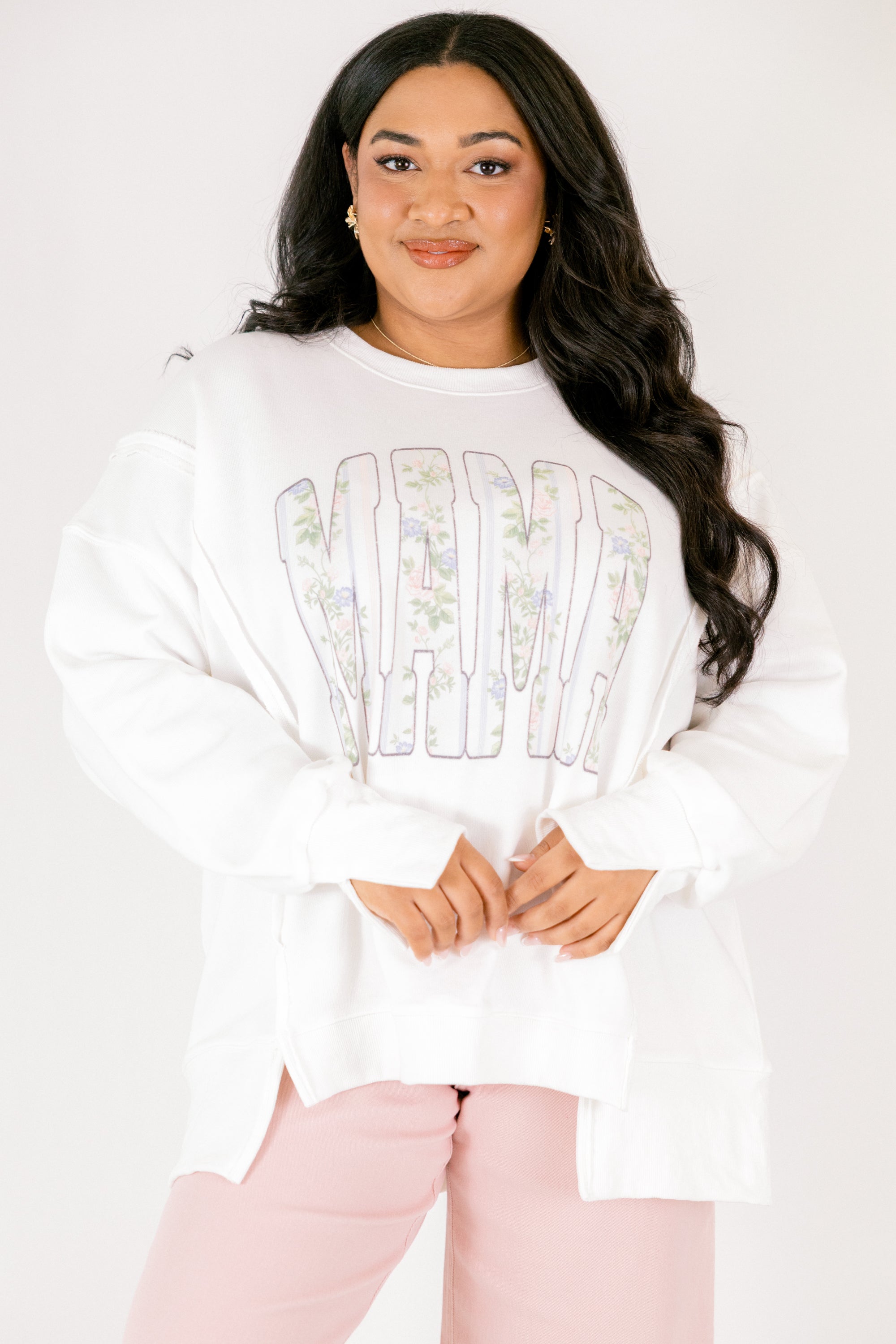 Love Your Mom Comfy Crew, Ivory