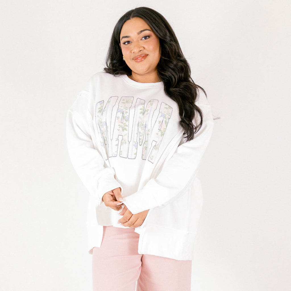 Love Your Mom Comfy Crew, Ivory