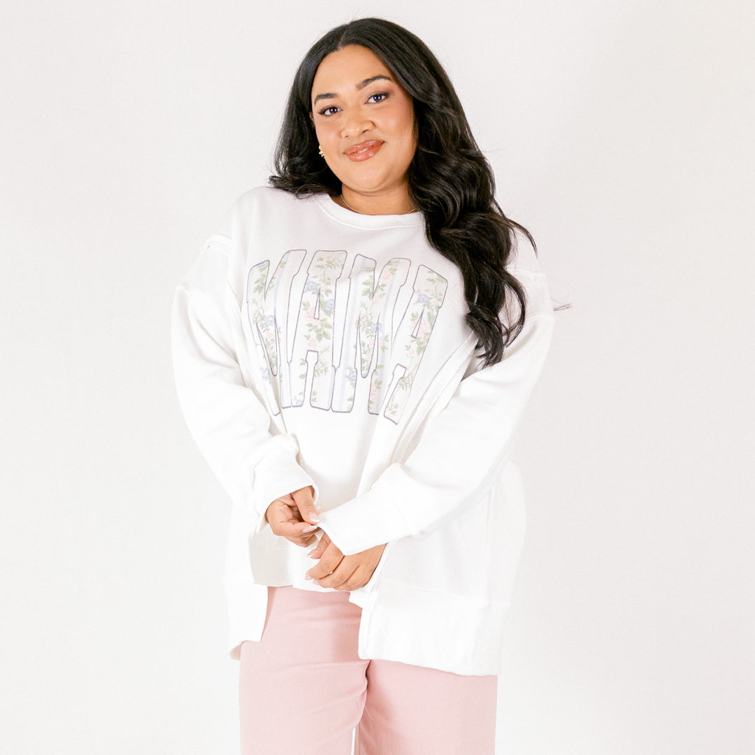 Love Your Mom Comfy Crew, Ivory