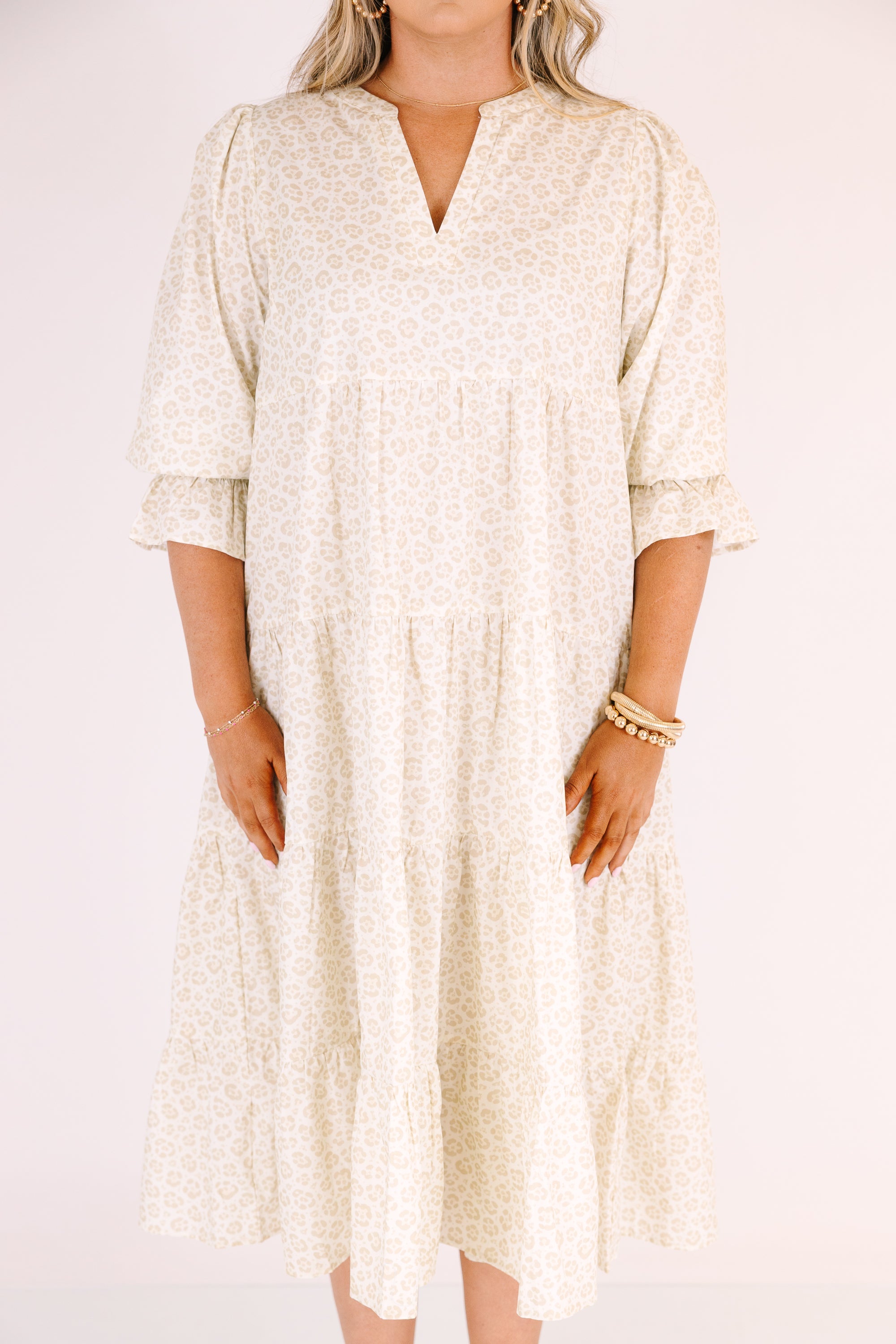 Love You So Dress, Light Leopard