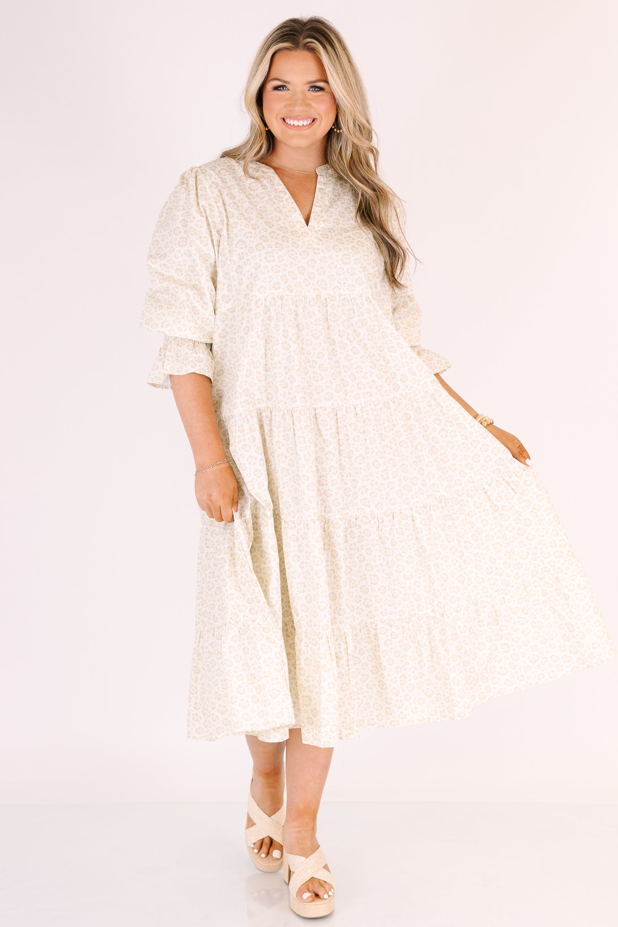 Love You So Dress, Light Leopard