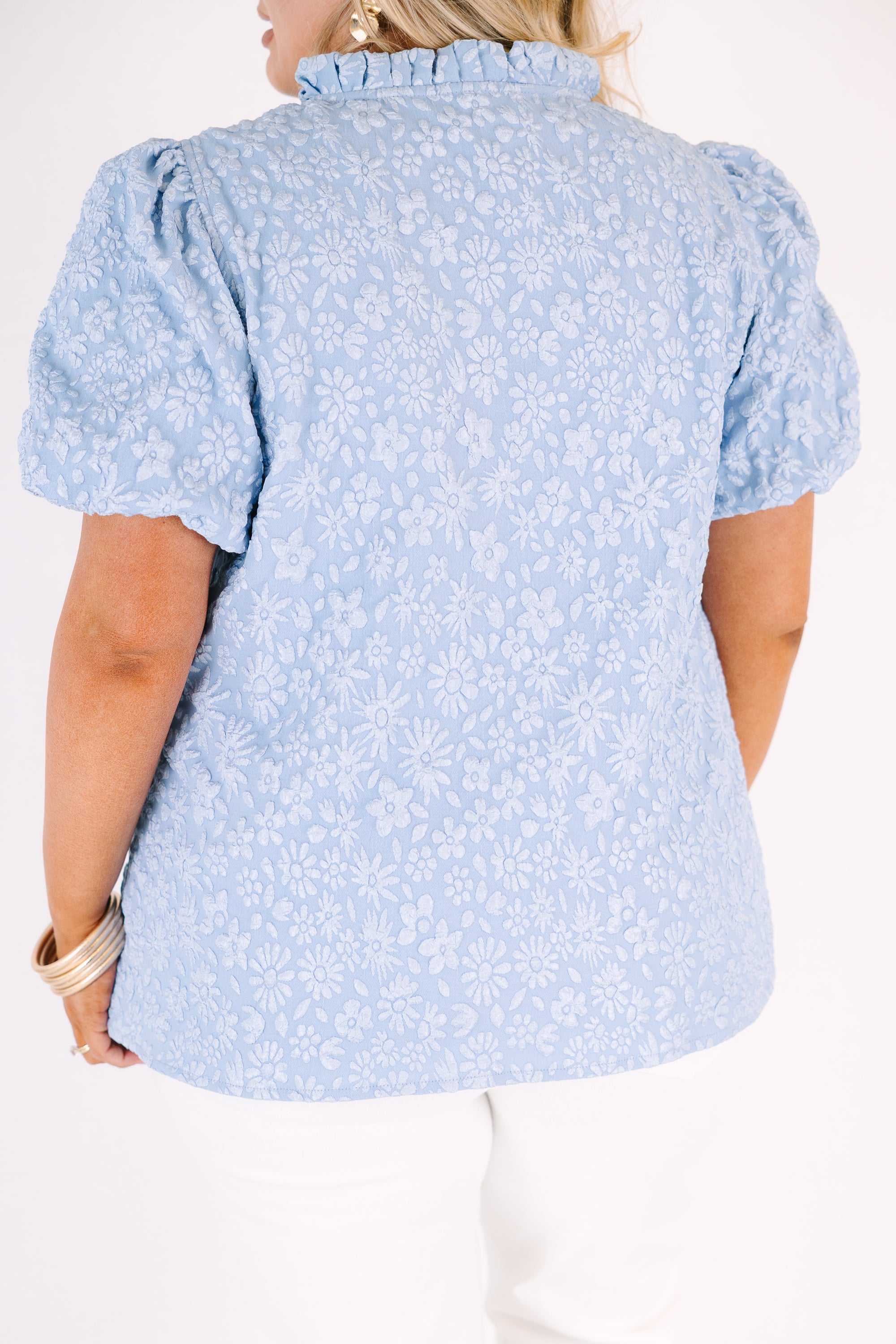 Lucky You Top, Blue