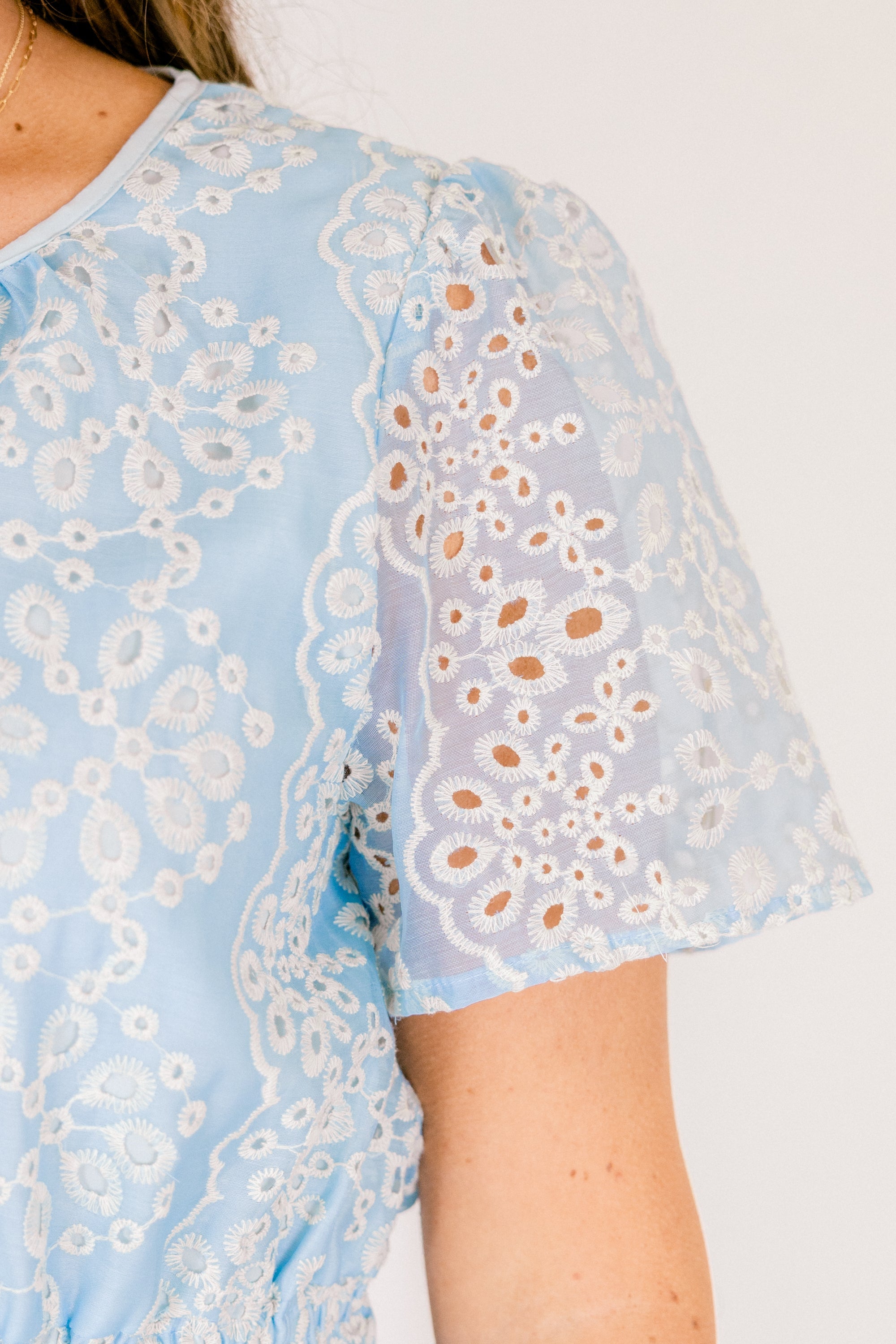 Lush With Life Dress, Baby Blue