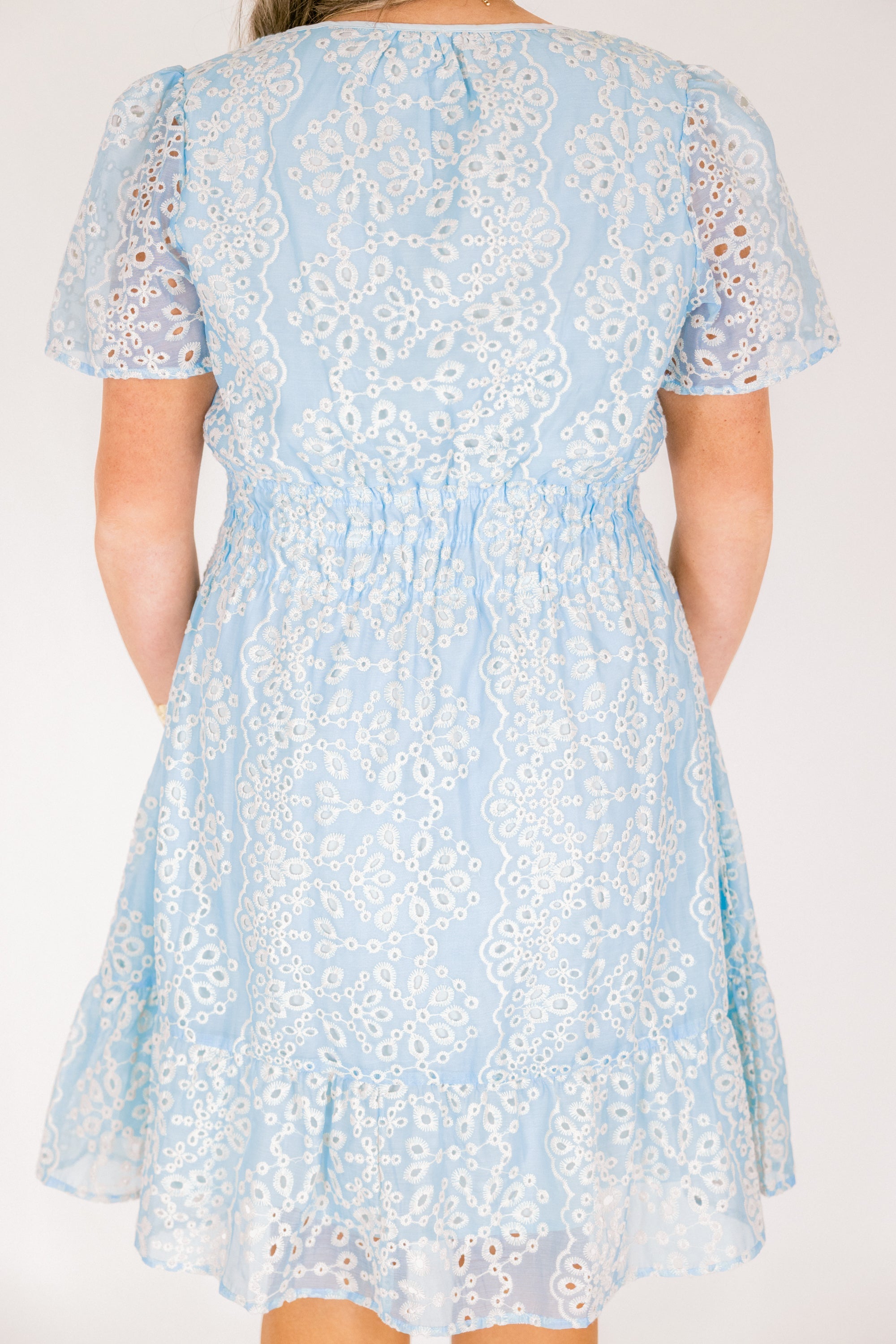 Lush With Life Dress, Baby Blue