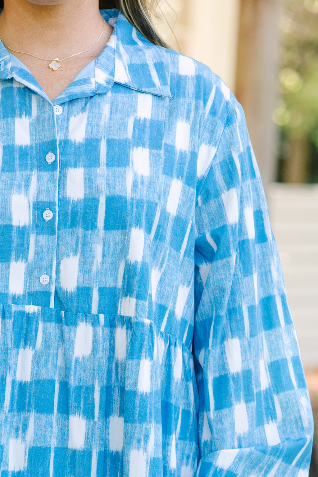 Made For Malibu Dress, Gingham