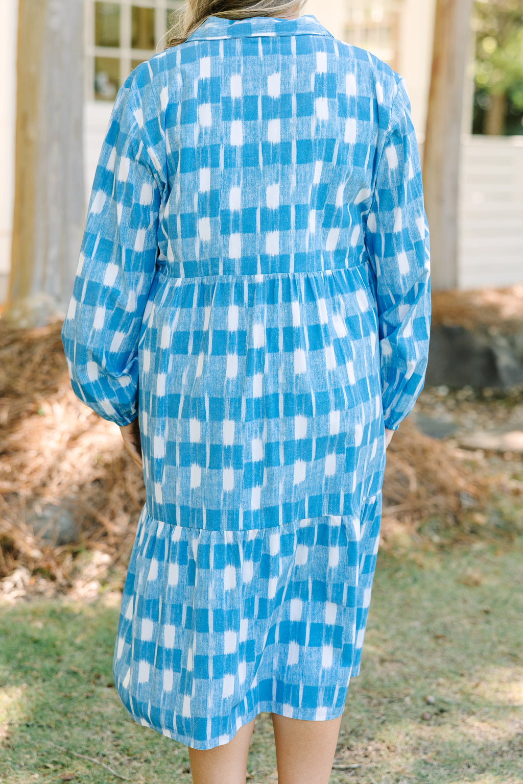 Made For Malibu Dress, Gingham