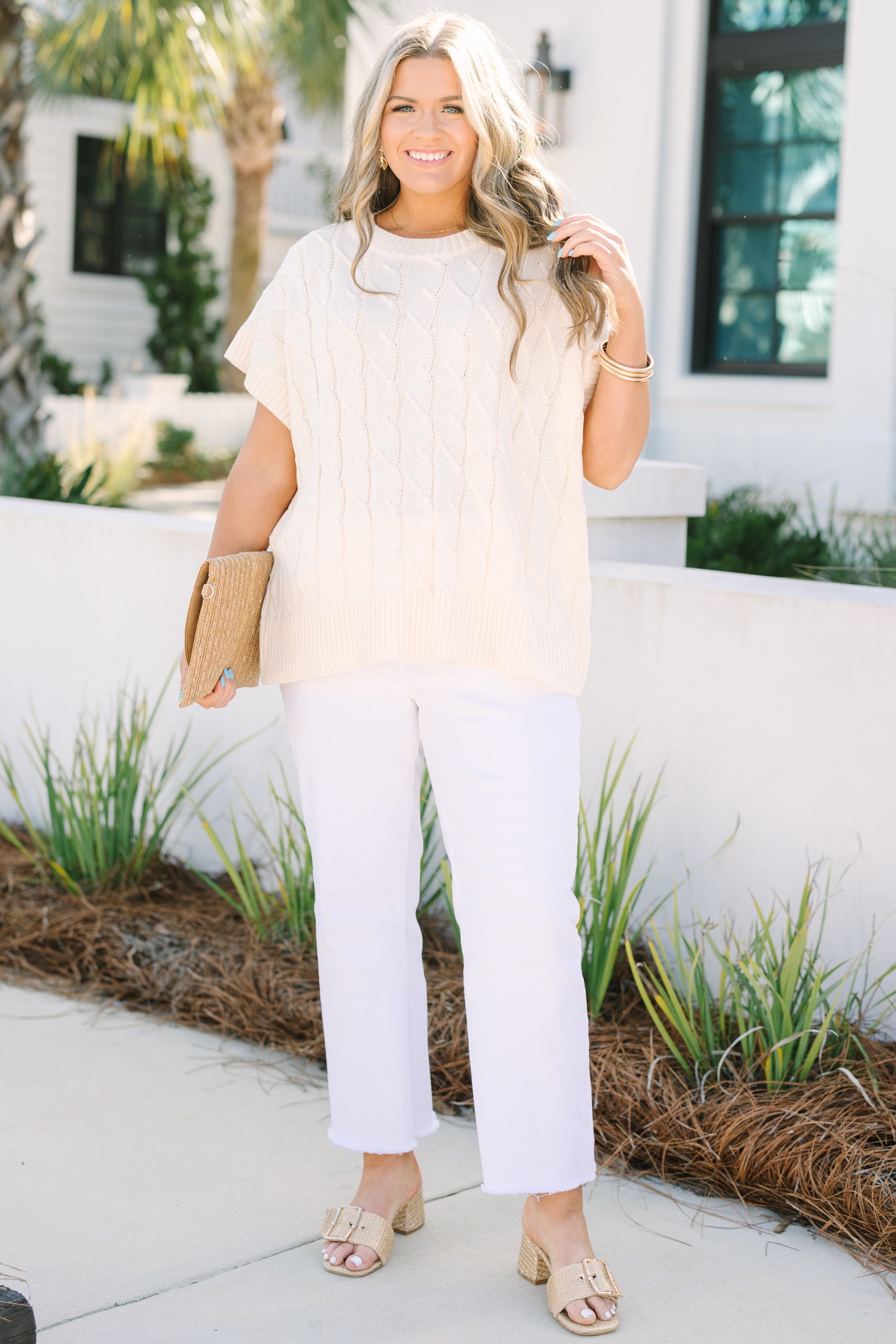 Made For This Sweater, Cream