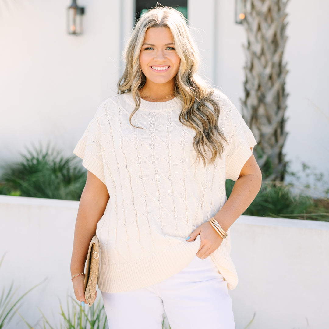 Made For This Sweater, Cream