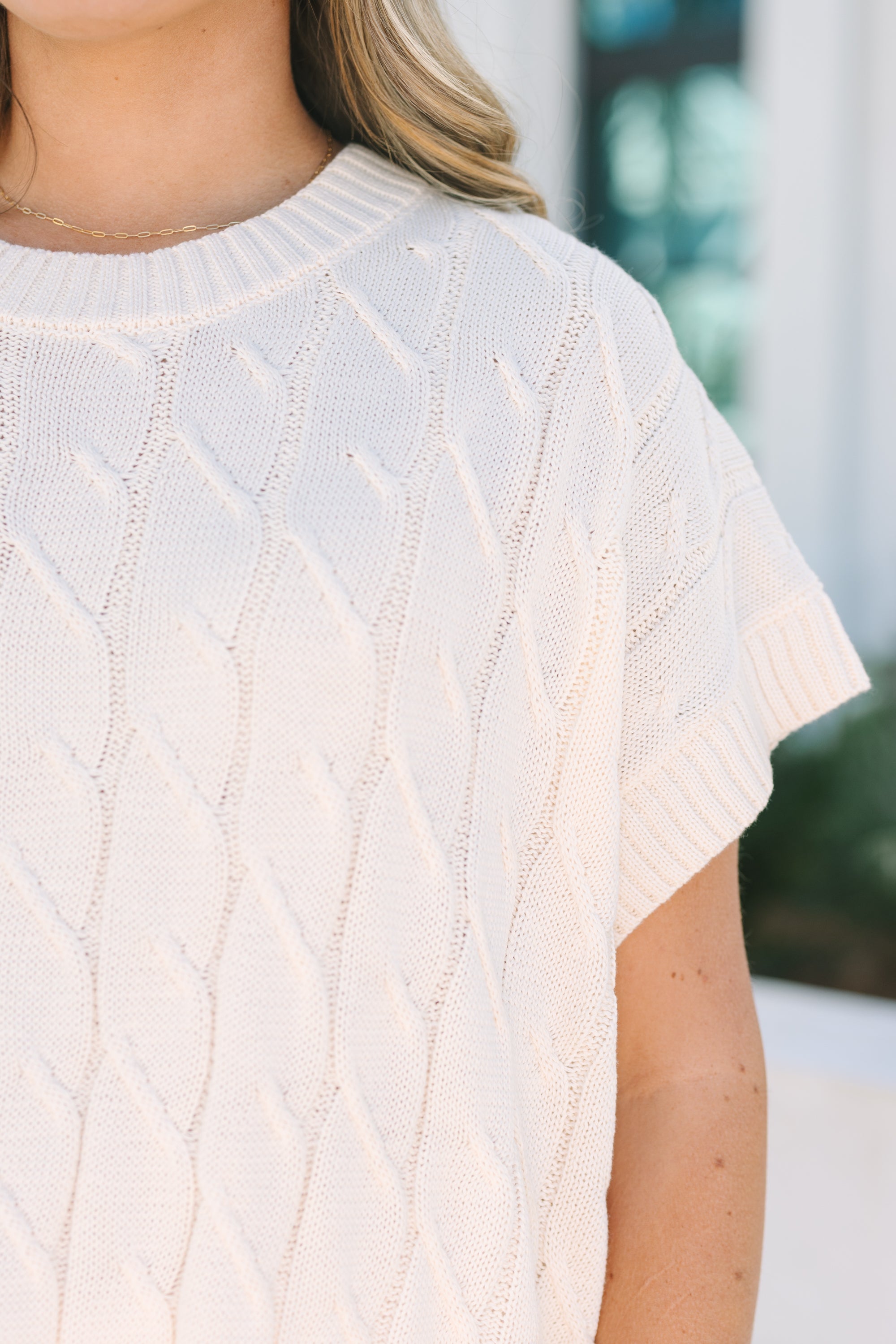 Made For This Sweater, Cream